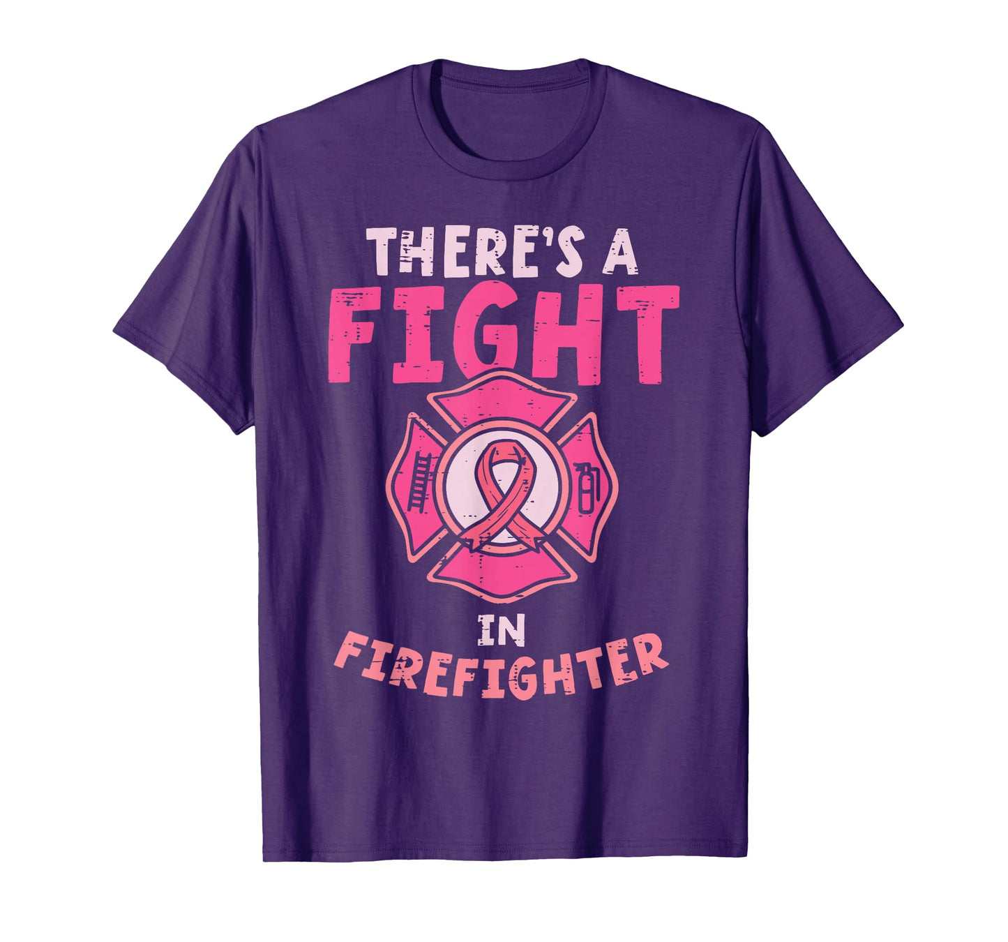 Breast Cancer Awareness with Pink Ribbon T-Shirt