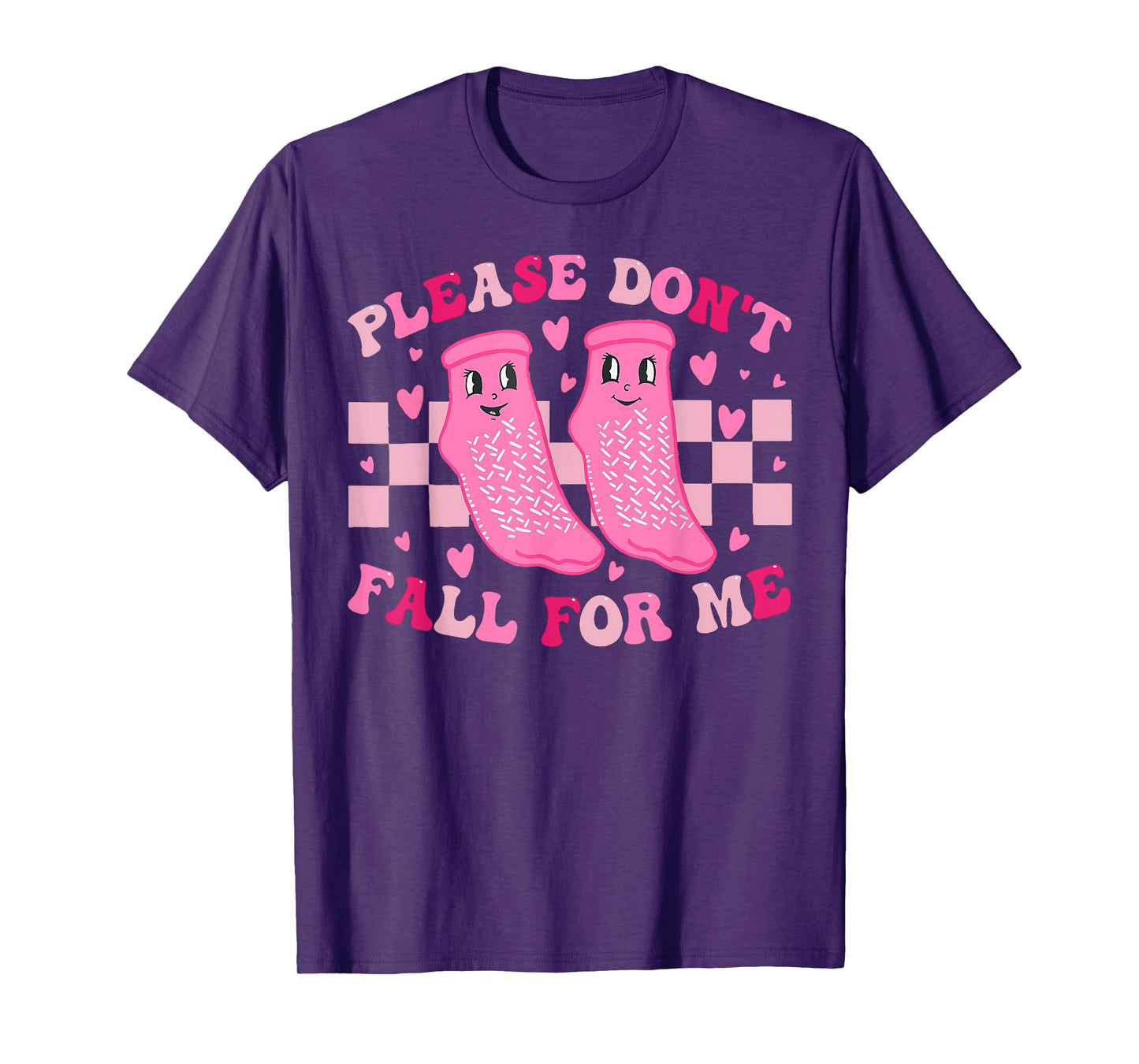 Funny Nurse Valentine Please Don't Fall For Me RN PCT CNA T-Shirt