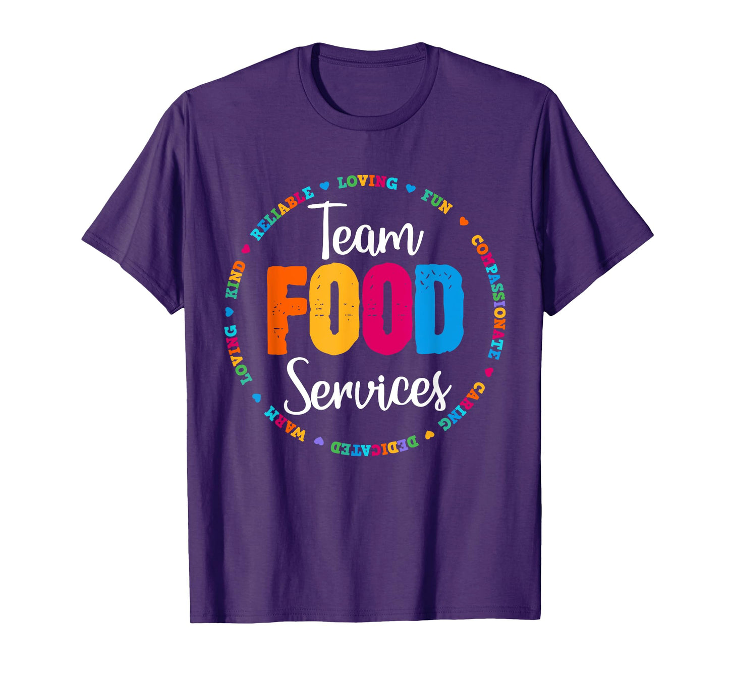 Food Services Team Cafeteria Crew Helper School Admin Squad T-Shirt