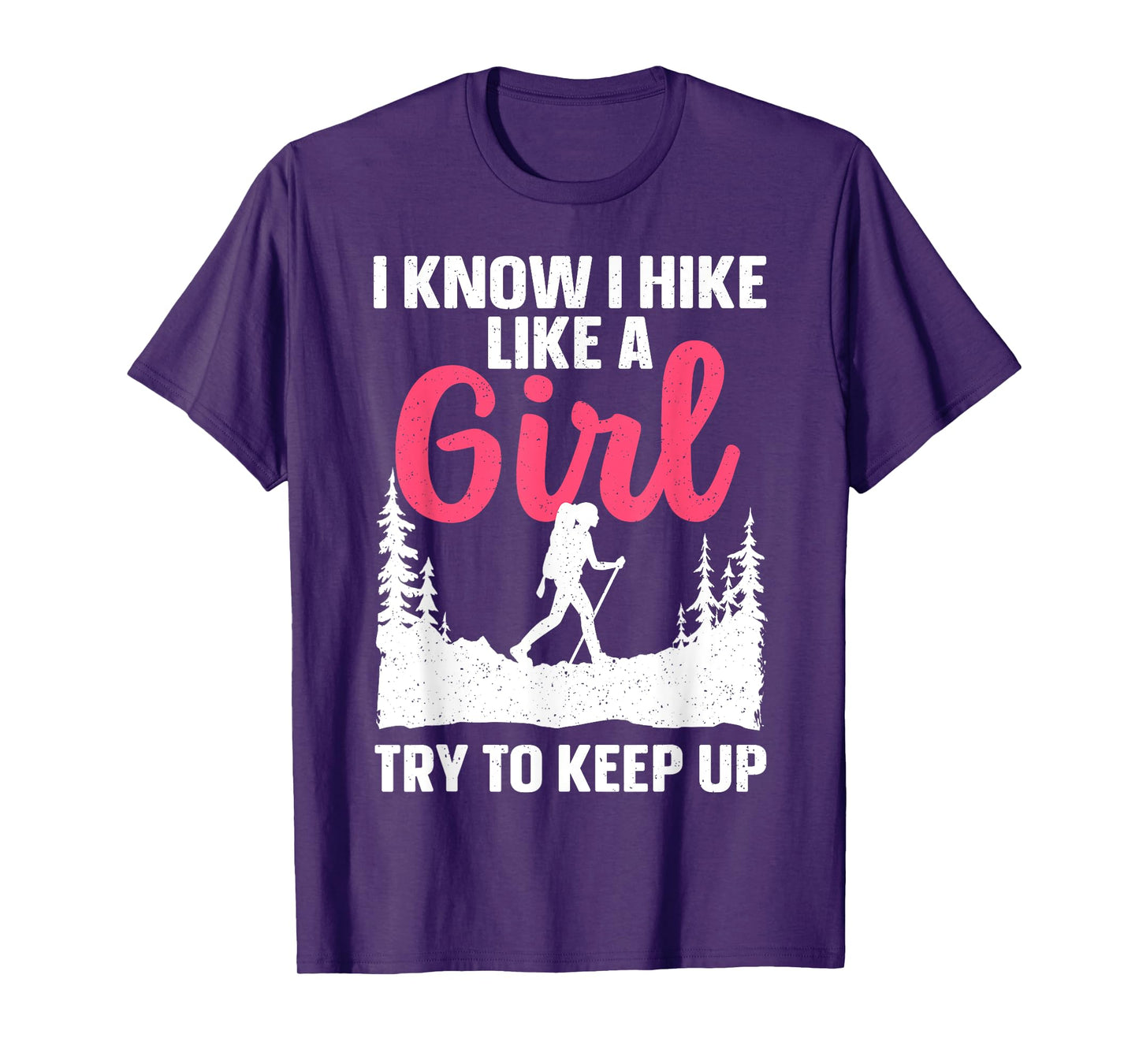 Hiking Art For Men Women Outdoor Nature Hiker Camping Hike T-Shirt