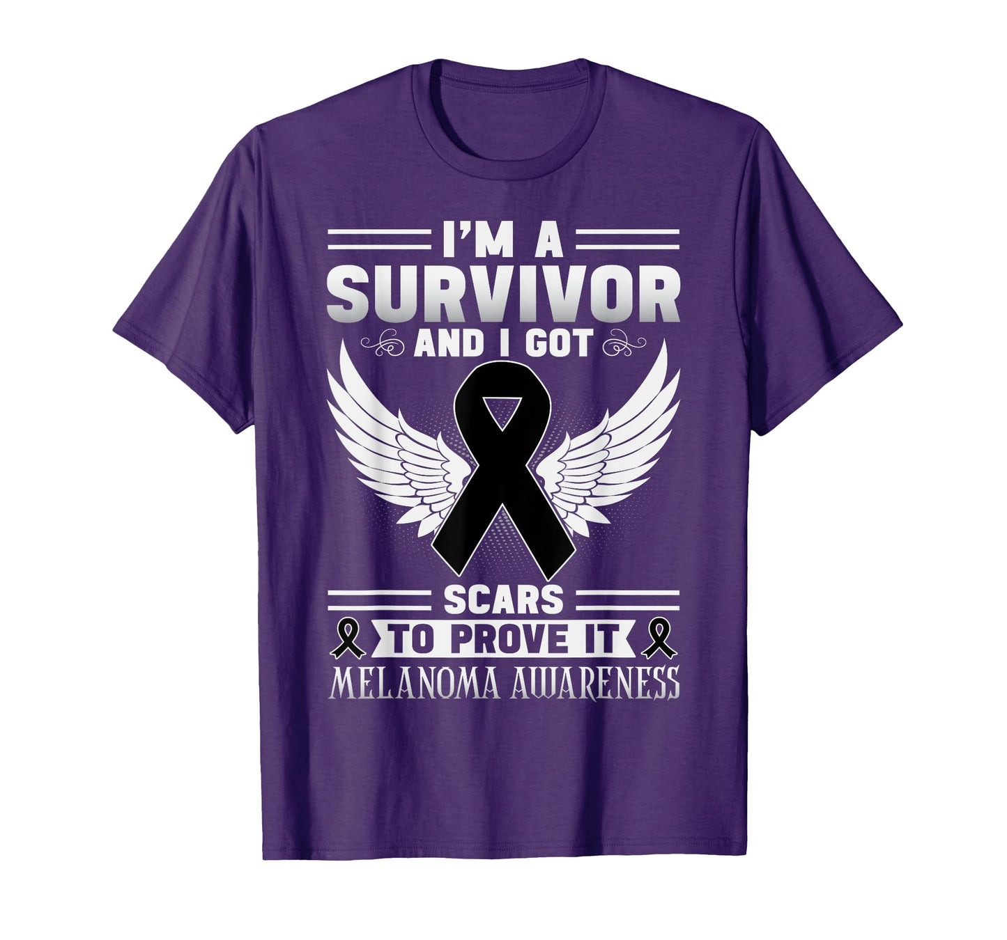 Skin Cancer Survivor Funny Melanoma Warrior T-Shirt