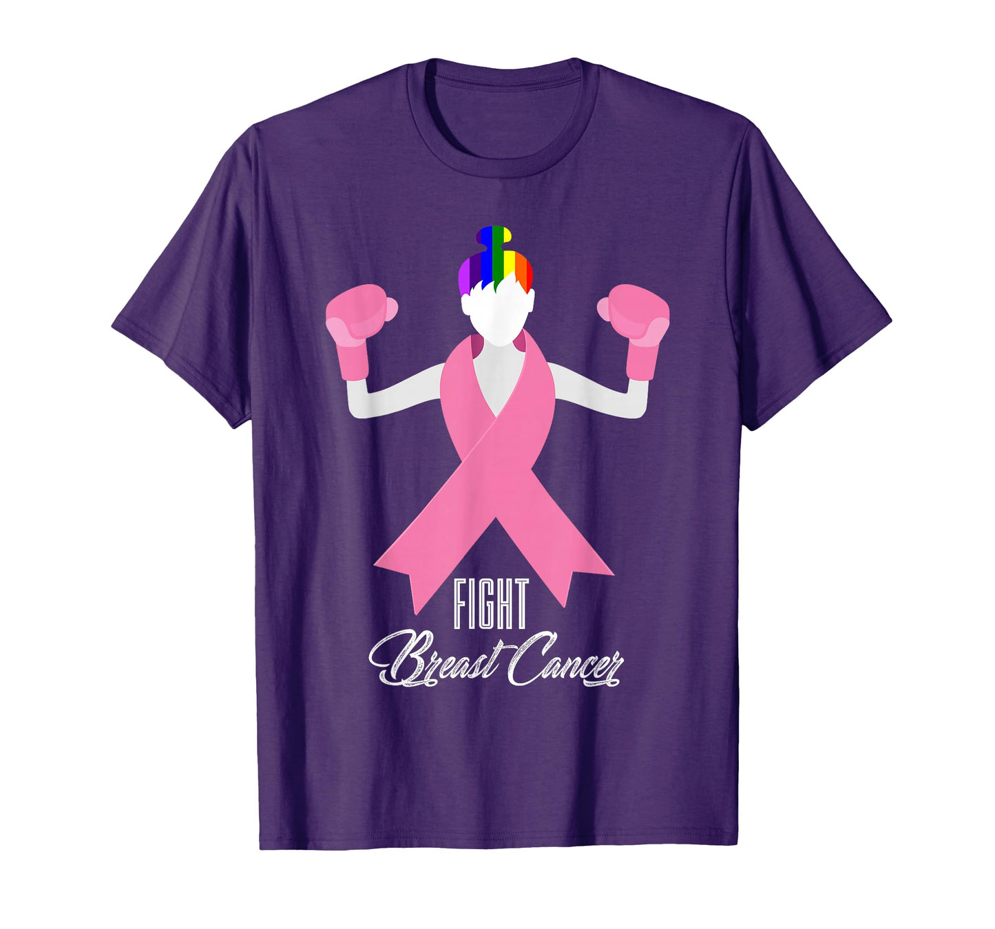 LBGT Fight Breast Cancer | Gay Cancer T-Shirt