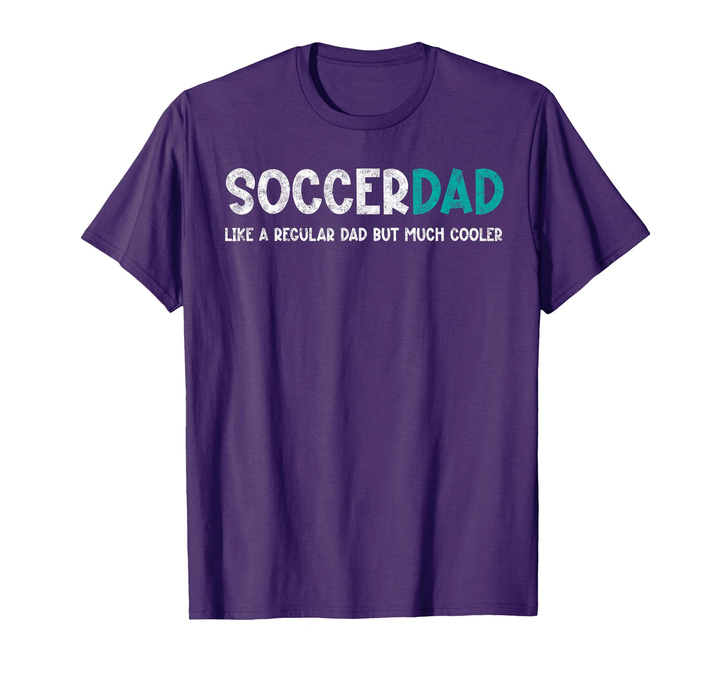 Soccer Dad Like a Regular But Cooler Vintage Father's Day T-Shirt