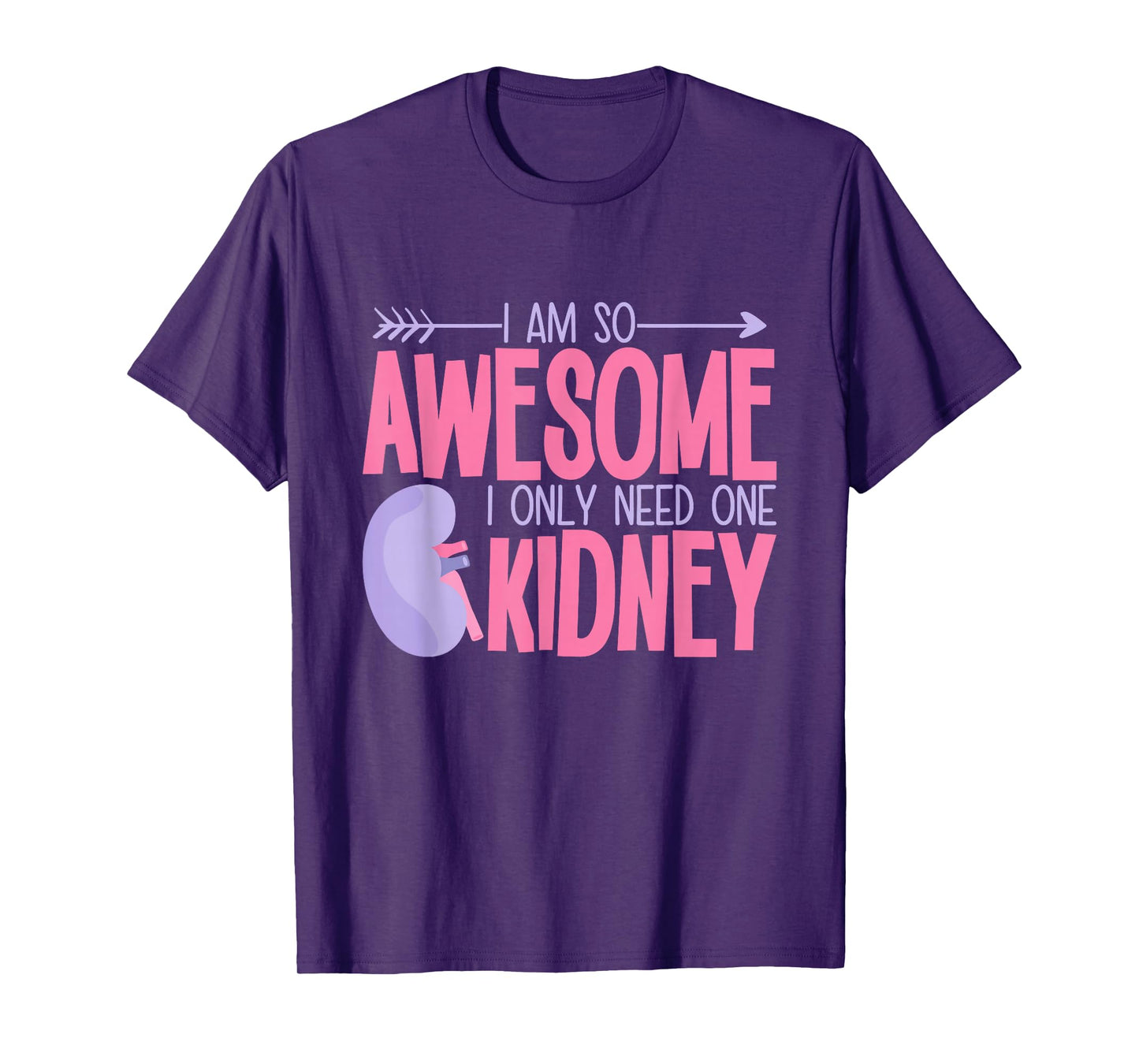 Kidney Removal Surgery Gifts & Apparel Unisex Adults Modern Classic Black T-Shirt Small I Am So Awesome I Only Need One Kidney