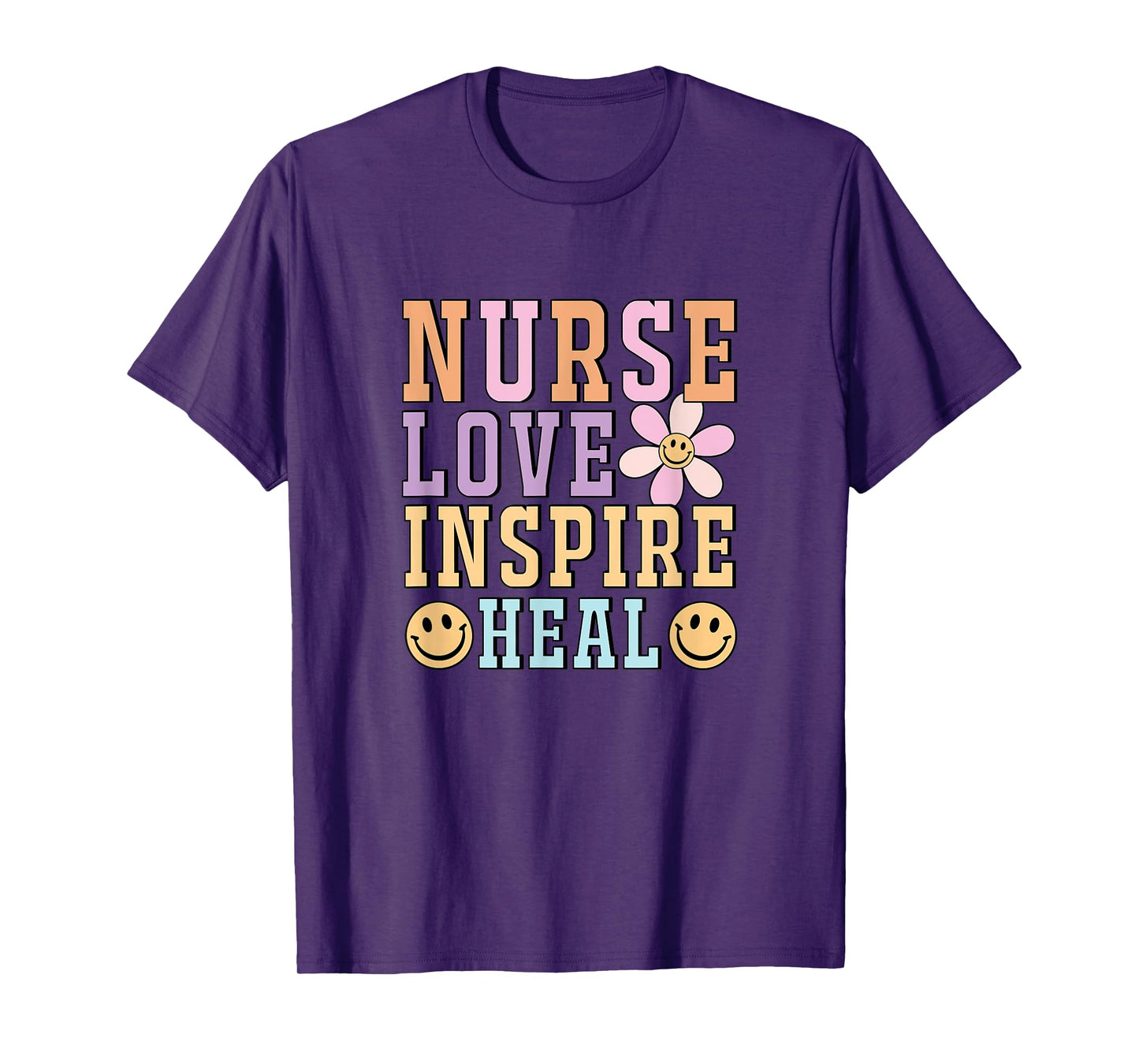 Nurse Love Heal Inspire T-Shirt