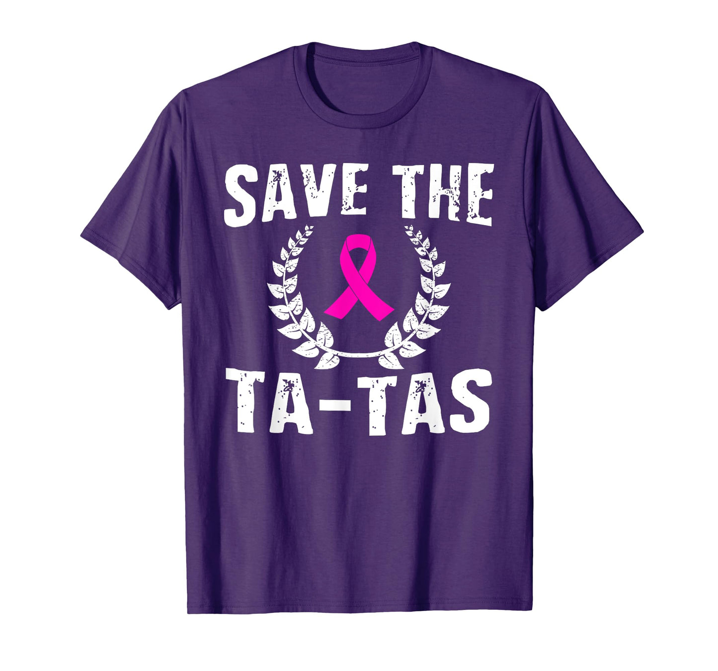 Save The Ta-Tas Shirt Breast Cancer Awareness Pink Ribbon T-Shirt