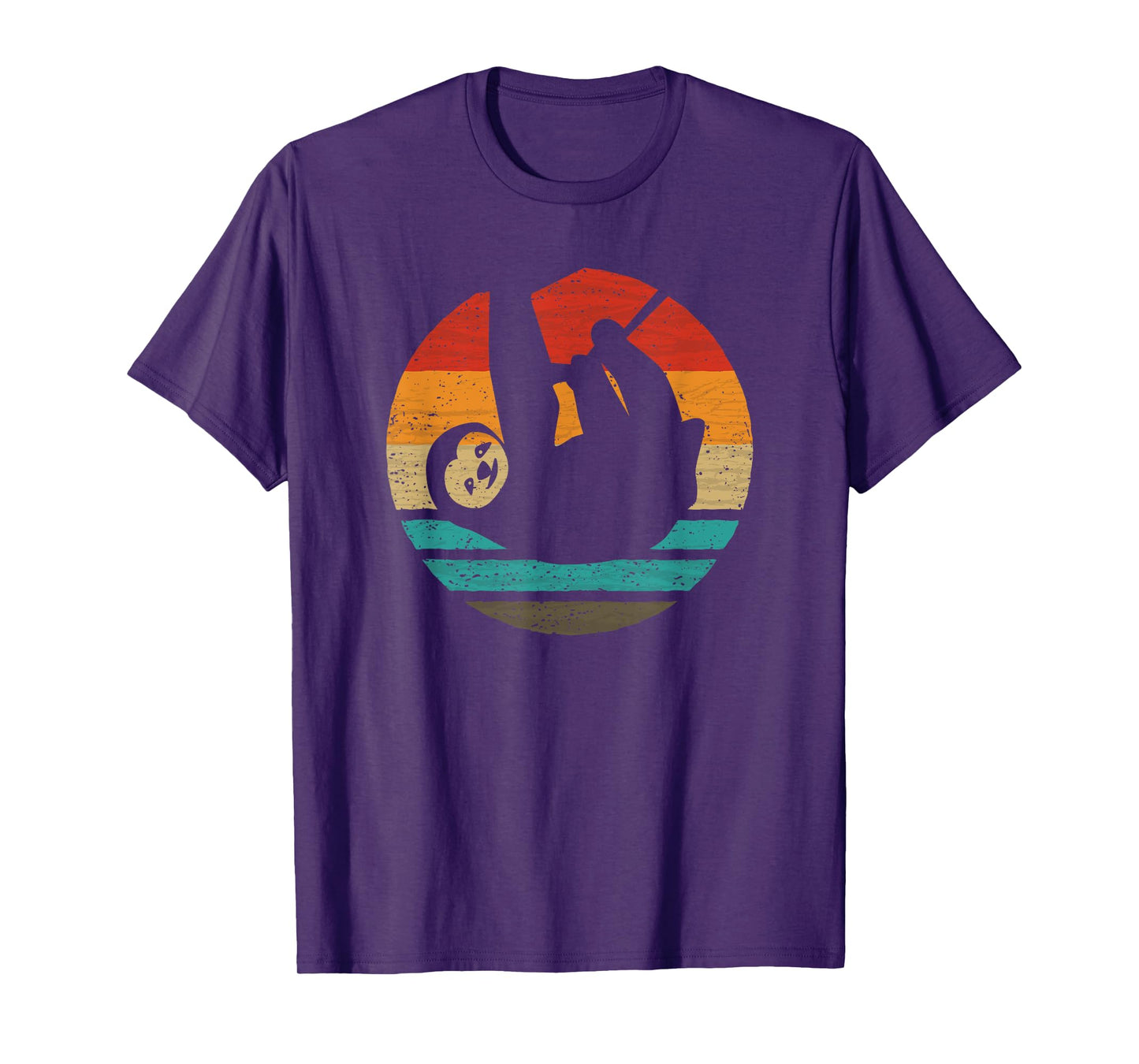 Sloth Retro Style Vintage T-Shirt