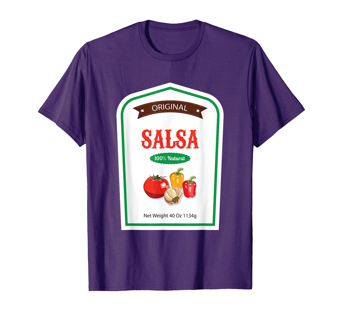 Salsa Family Sauce Costume Halloween Uniform T Shirt