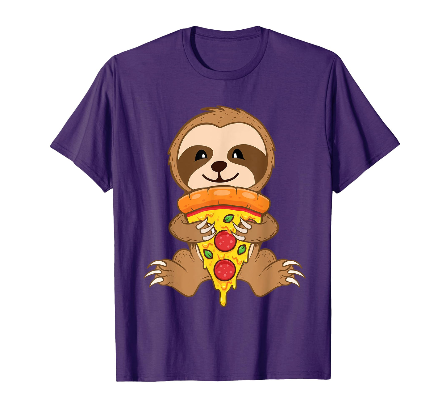 Sloth Pizza Lover - Foodie Wildlife Animal Nature Zookeeper T-Shirt