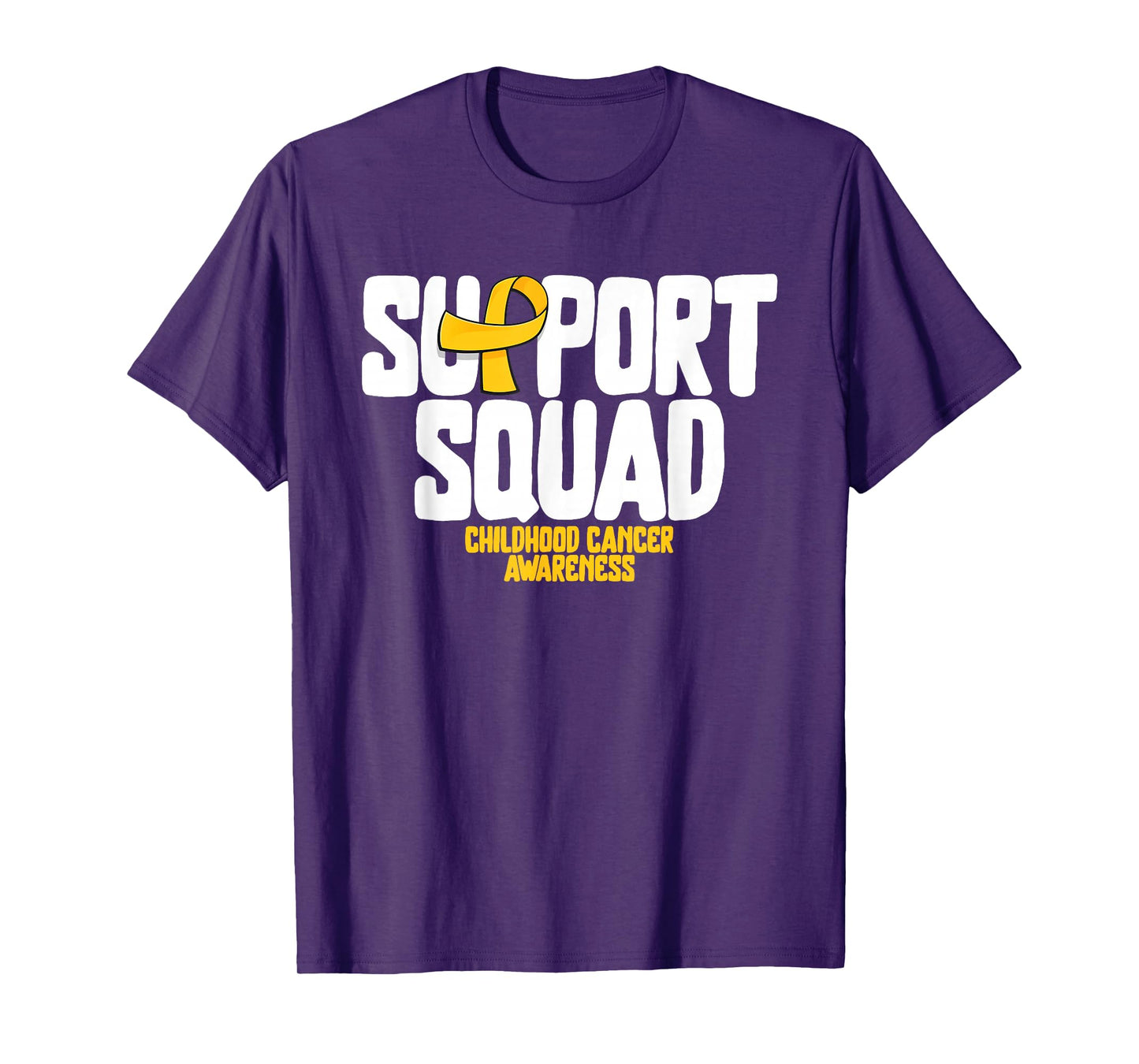 Childhood Cancer Support Squad Childhood Cancer Awareness T-Shirt