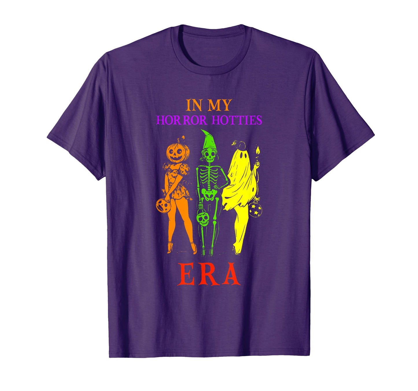 in My Horror Hotties Era Halloween Design T-Shirt