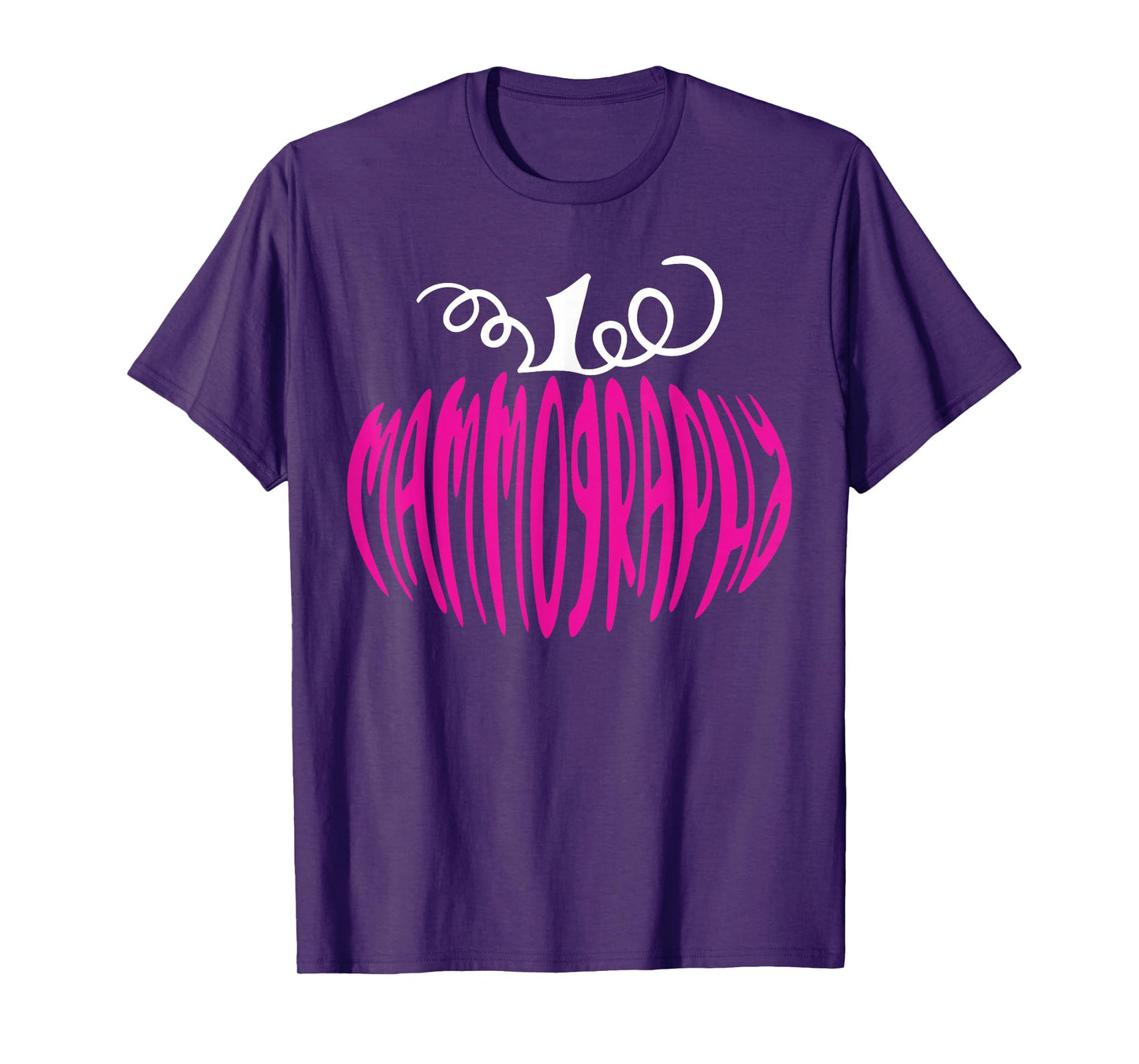 Mammography Pumpkin Mammo Technologist Fall Autumn Halloween T-Shirt