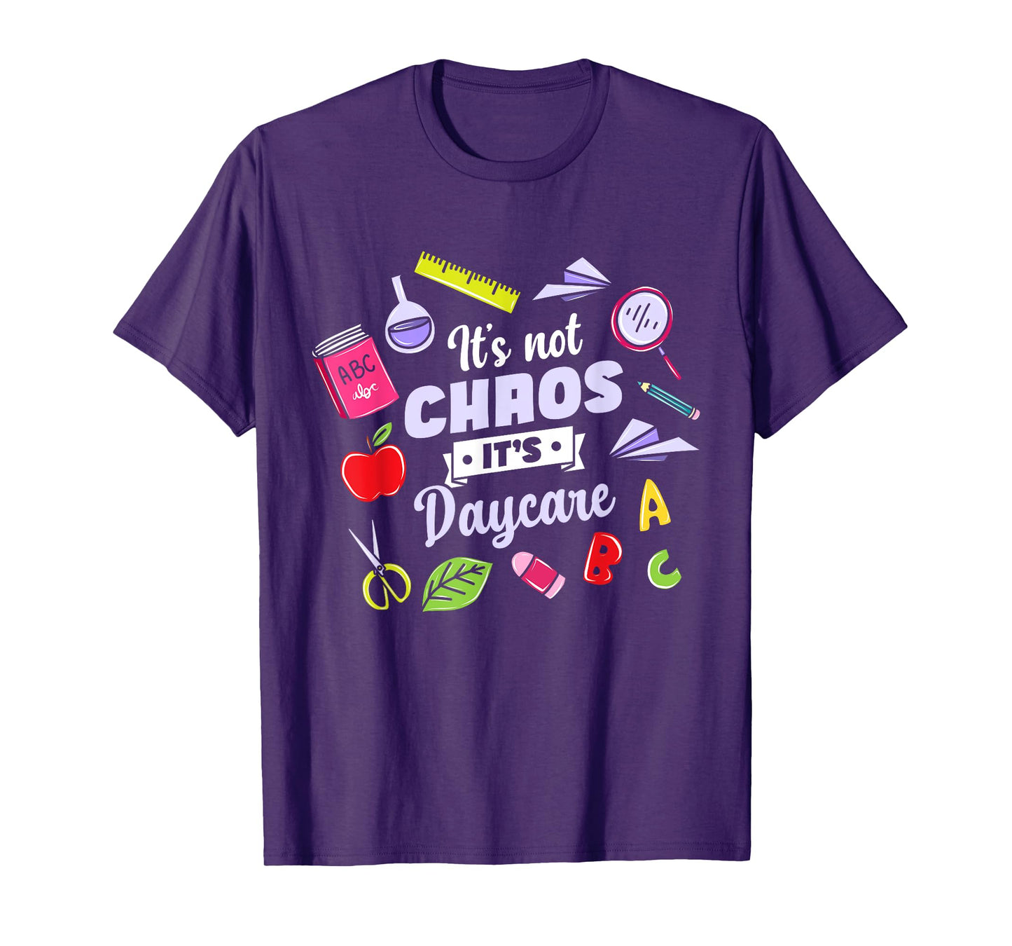 Childcare Daycare Daycare Provider Worker Teacher Men Women Girls Kids T-Shirt