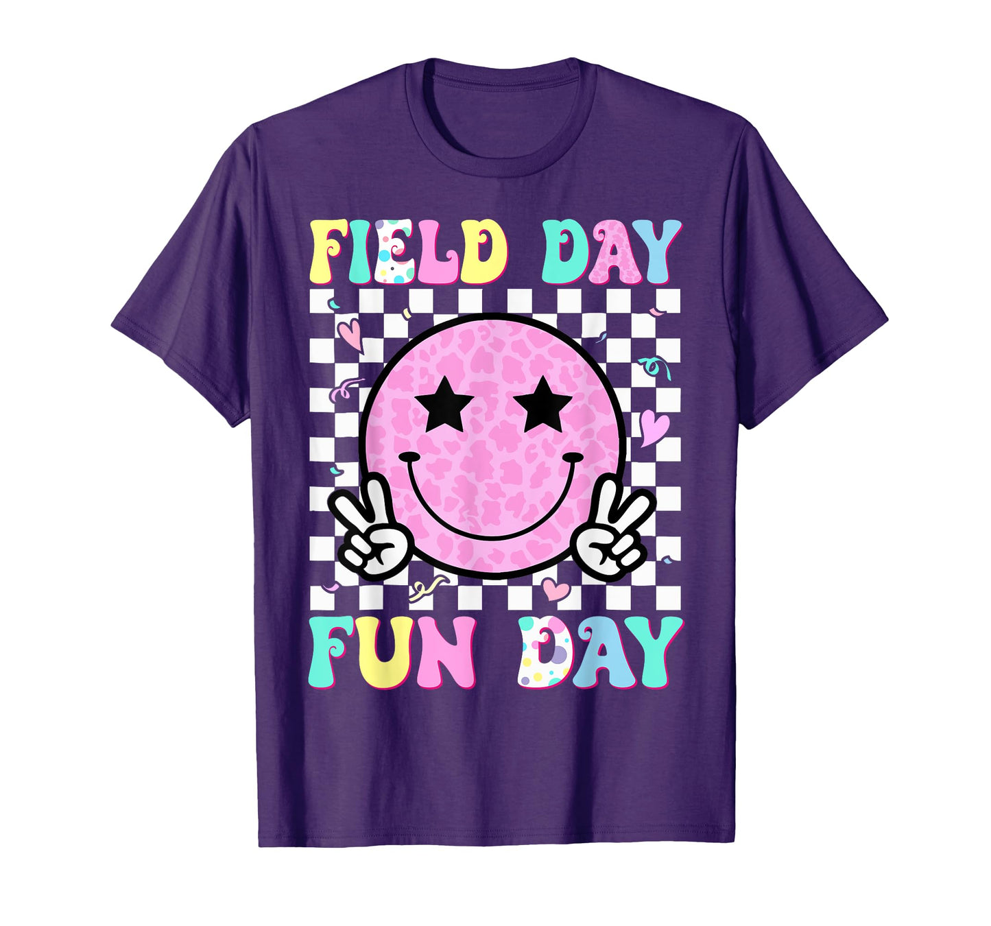 Field Day Fun Day Last Day Of School Teacher Student T-Shirt