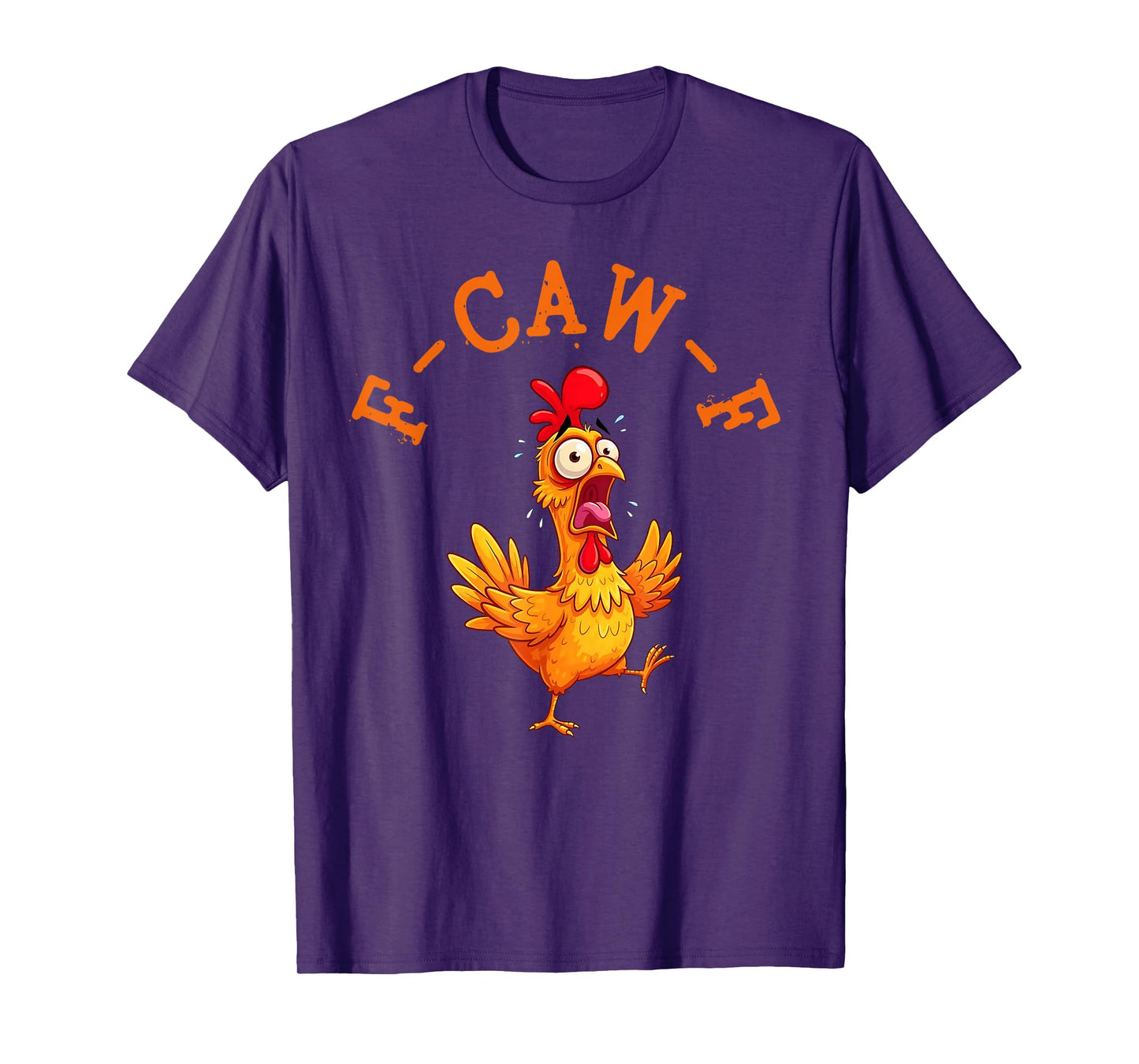 F-Caw-F Funny Chicken Humor F Caw F Quote Rooster Meme T-Shirt