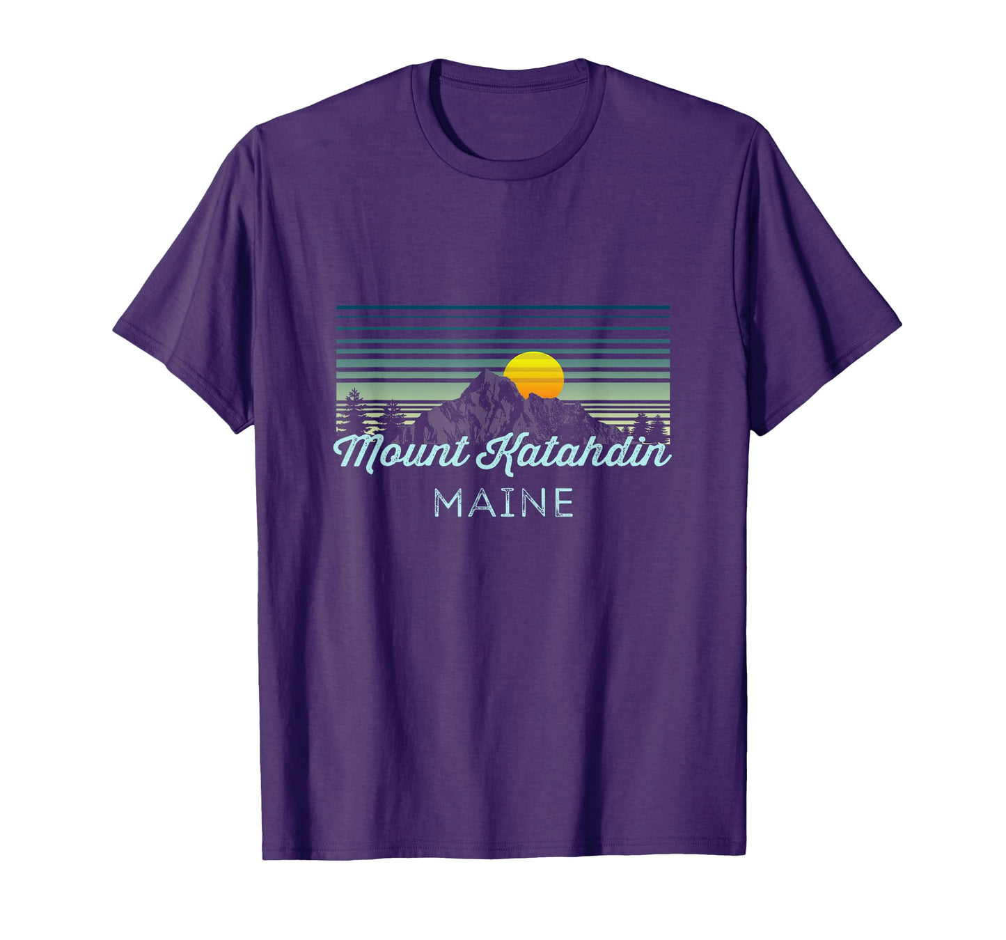 Mount Katahdin Retro Clothes & Gear Mount Katahdin Souvenir T-Shirt