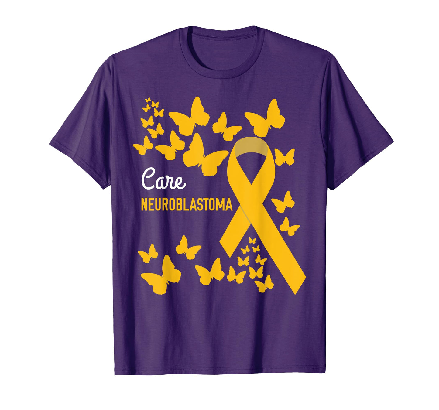 Neuroblastoma Awareness Ribbon T Shirts T-Shirt