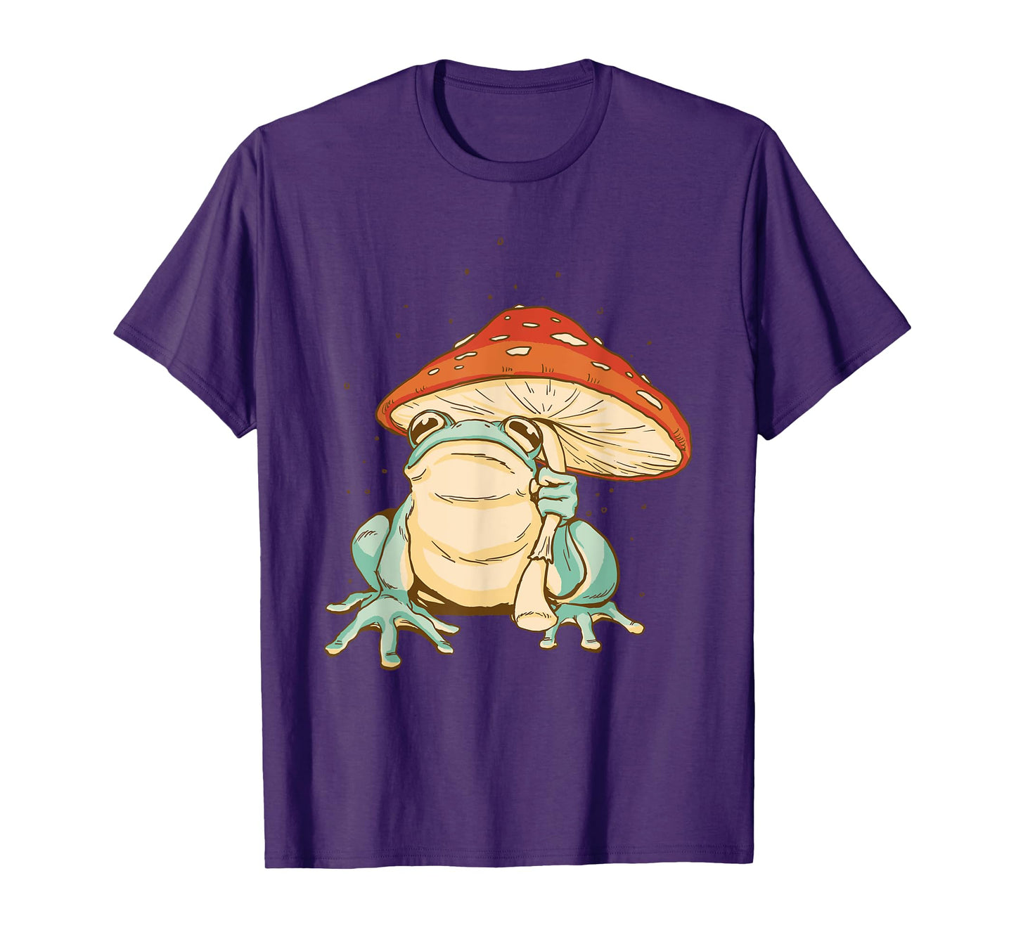 Frog Mushroom Umbrella Toad Amphibian T-Shirt