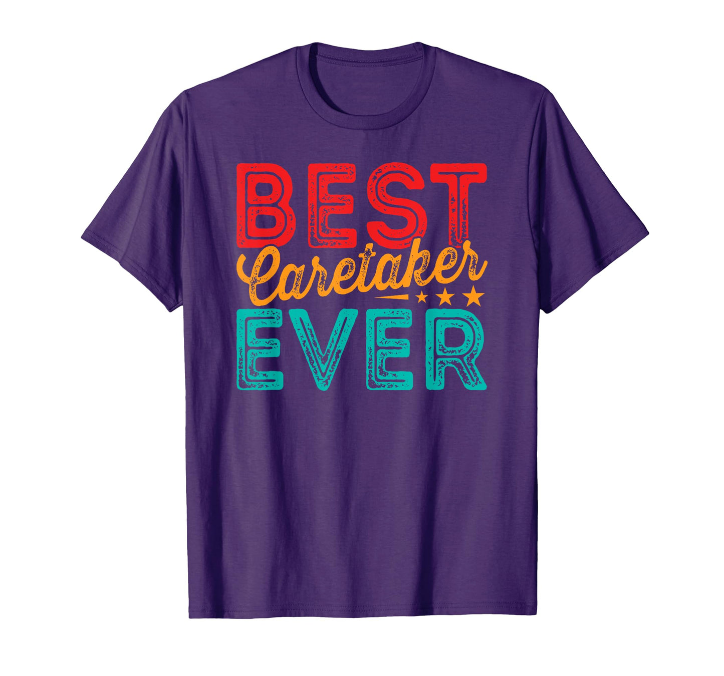 Best Caretaker Caregiver Caregiving Nursing Expert Nurse T-Shirt