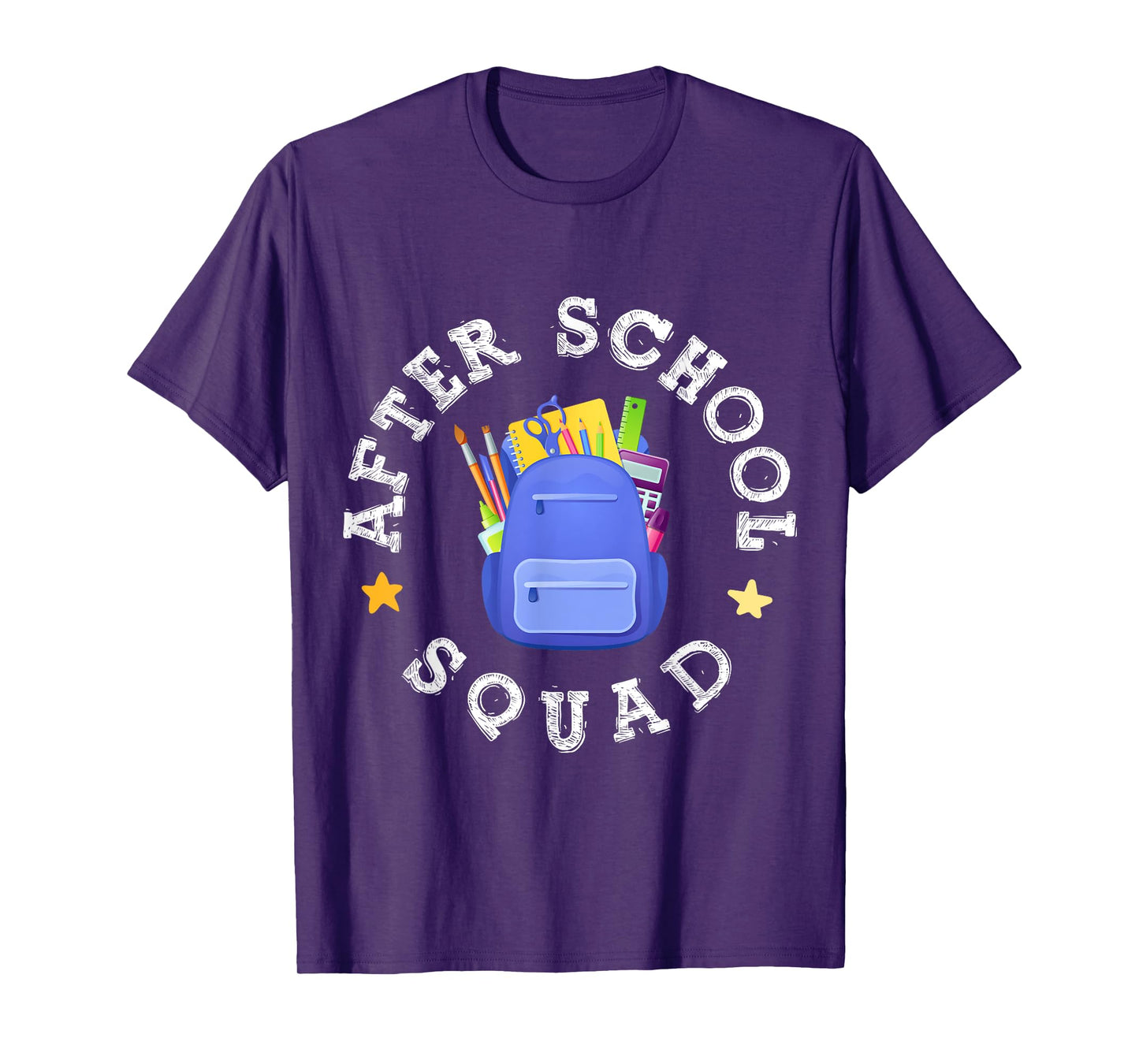 After School Squad Program Staff Appreciation Teacher T-Shirt
