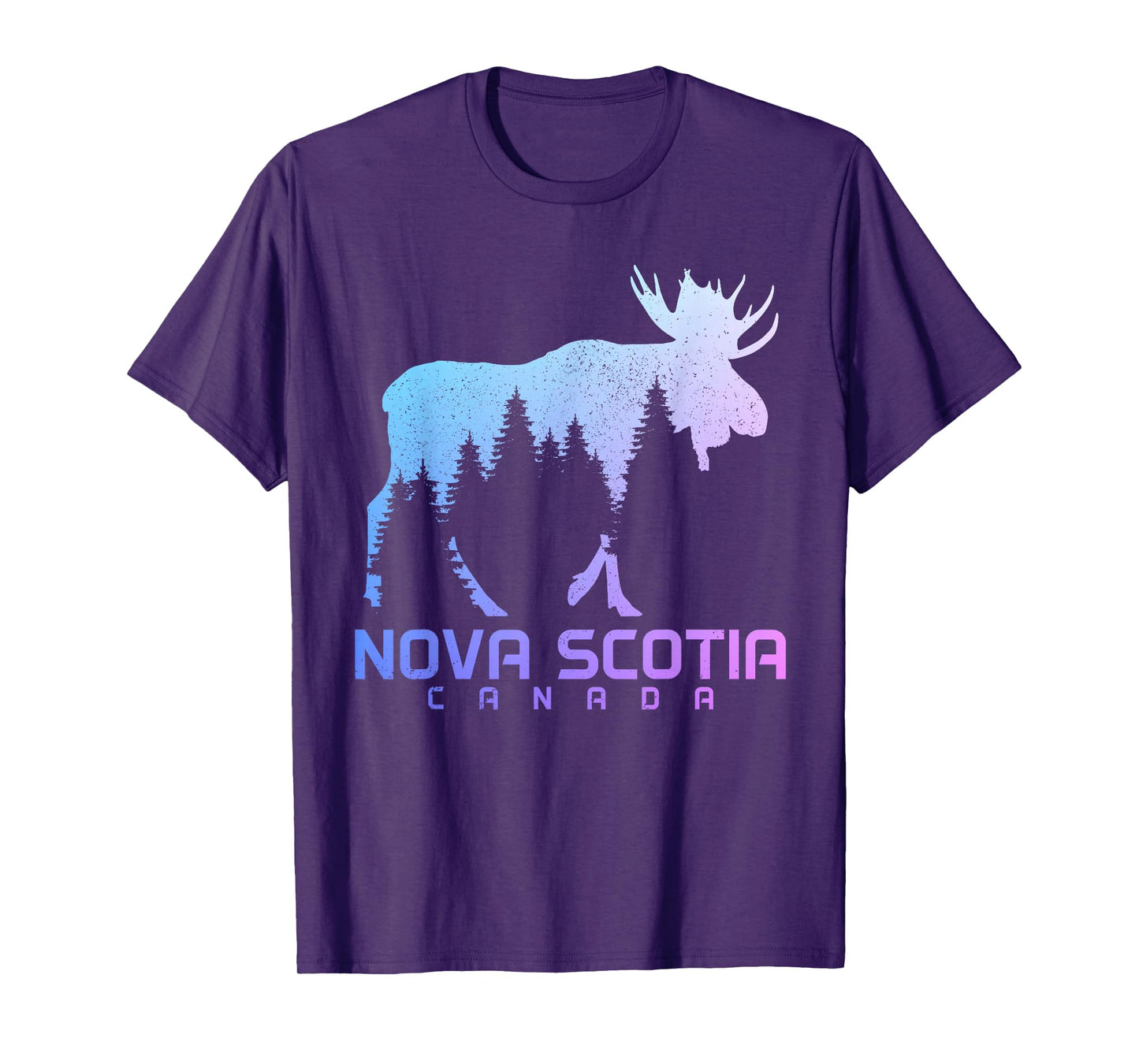 Nova Scotia Canada Vintage Moose Souvenir T-Shirt