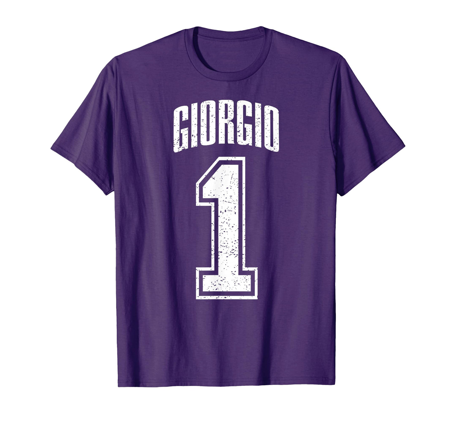 Giorgio Supporter Number 1 Greatest Fan T-Shirt