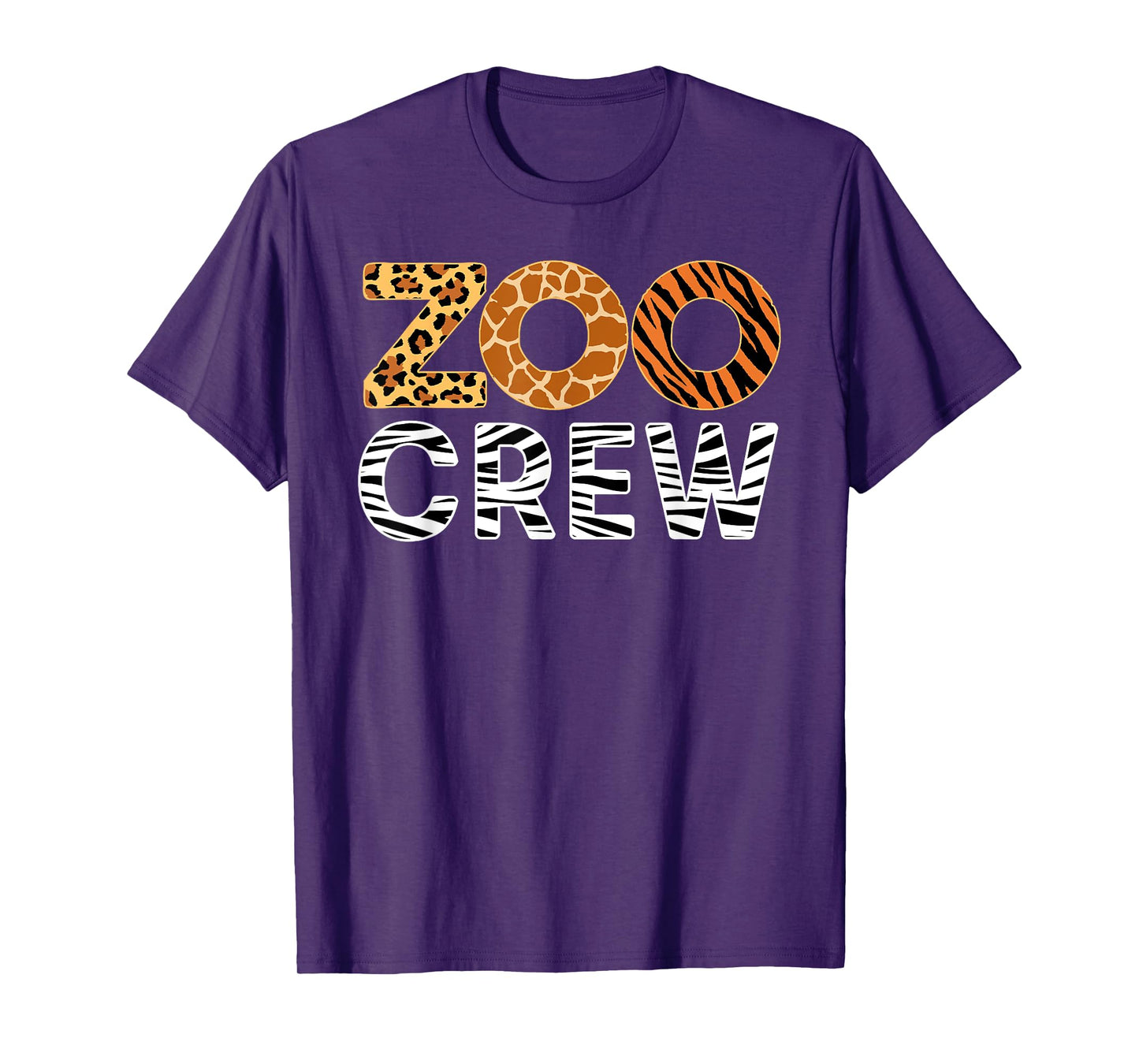 Zoo Crew Leopard Safari Animal Keeper Kids Group Matching T-Shirt