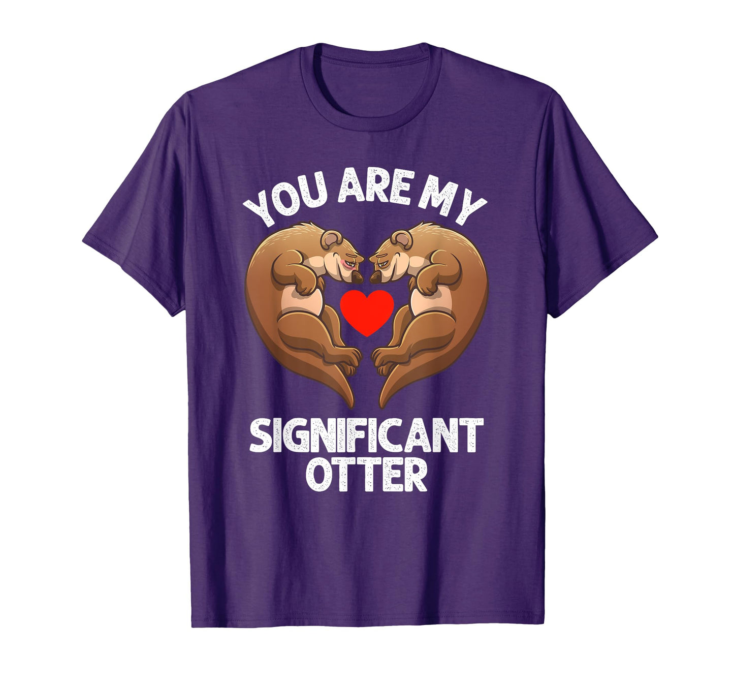 Cute Otter Design For Men Women Sea Otter Wildlife Animal T-Shirt