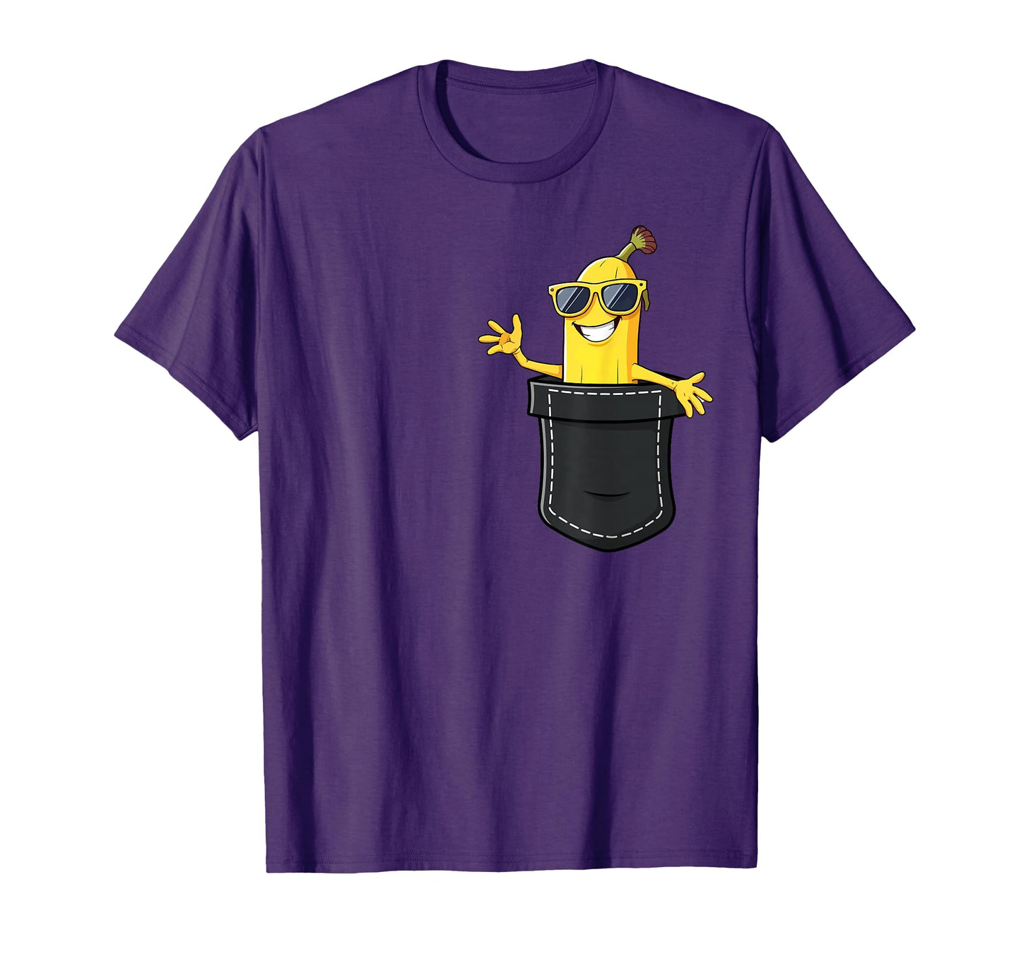 Funny Banana Pocket Halloween Matching Family Couples 2025 T-Shirt