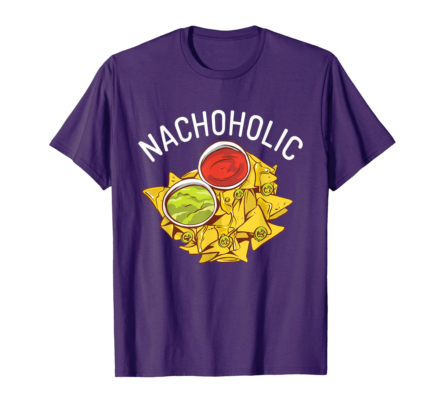Nachoholic Snack Food Mexican T-Shirt