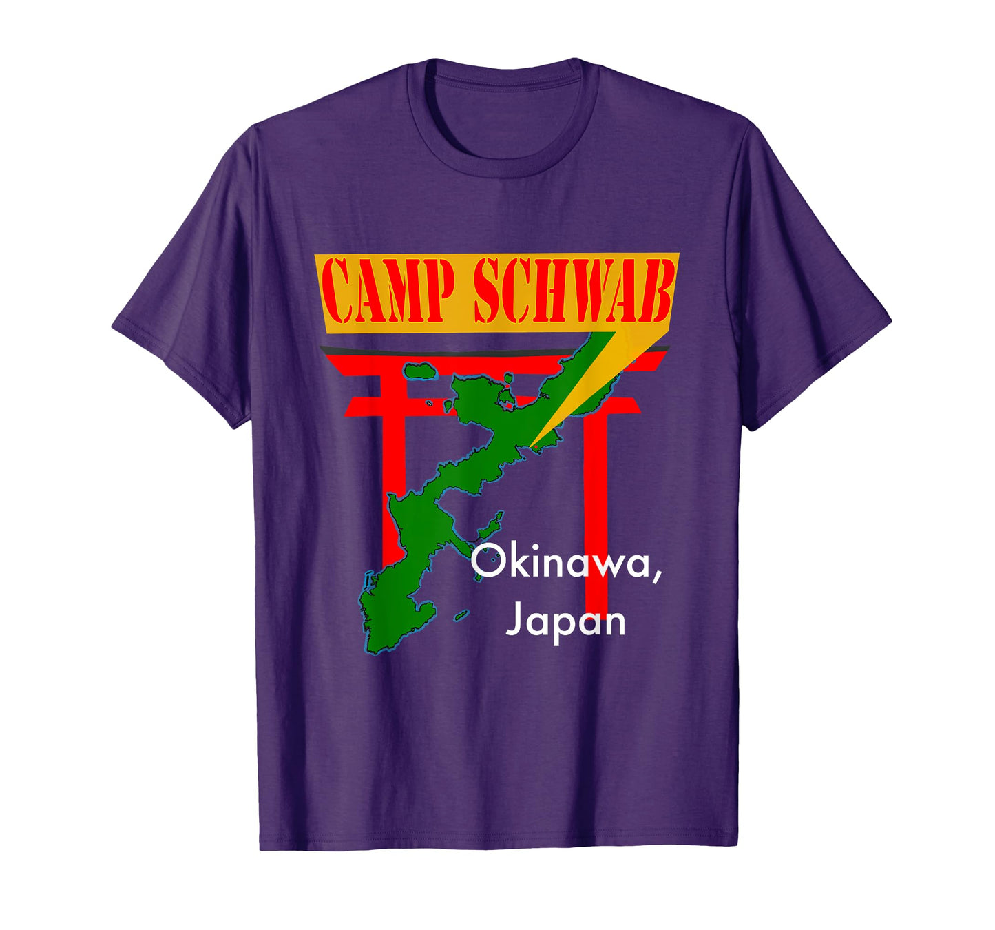 Camp Schwab, Nago, Okinawa, Japan T-Shirt