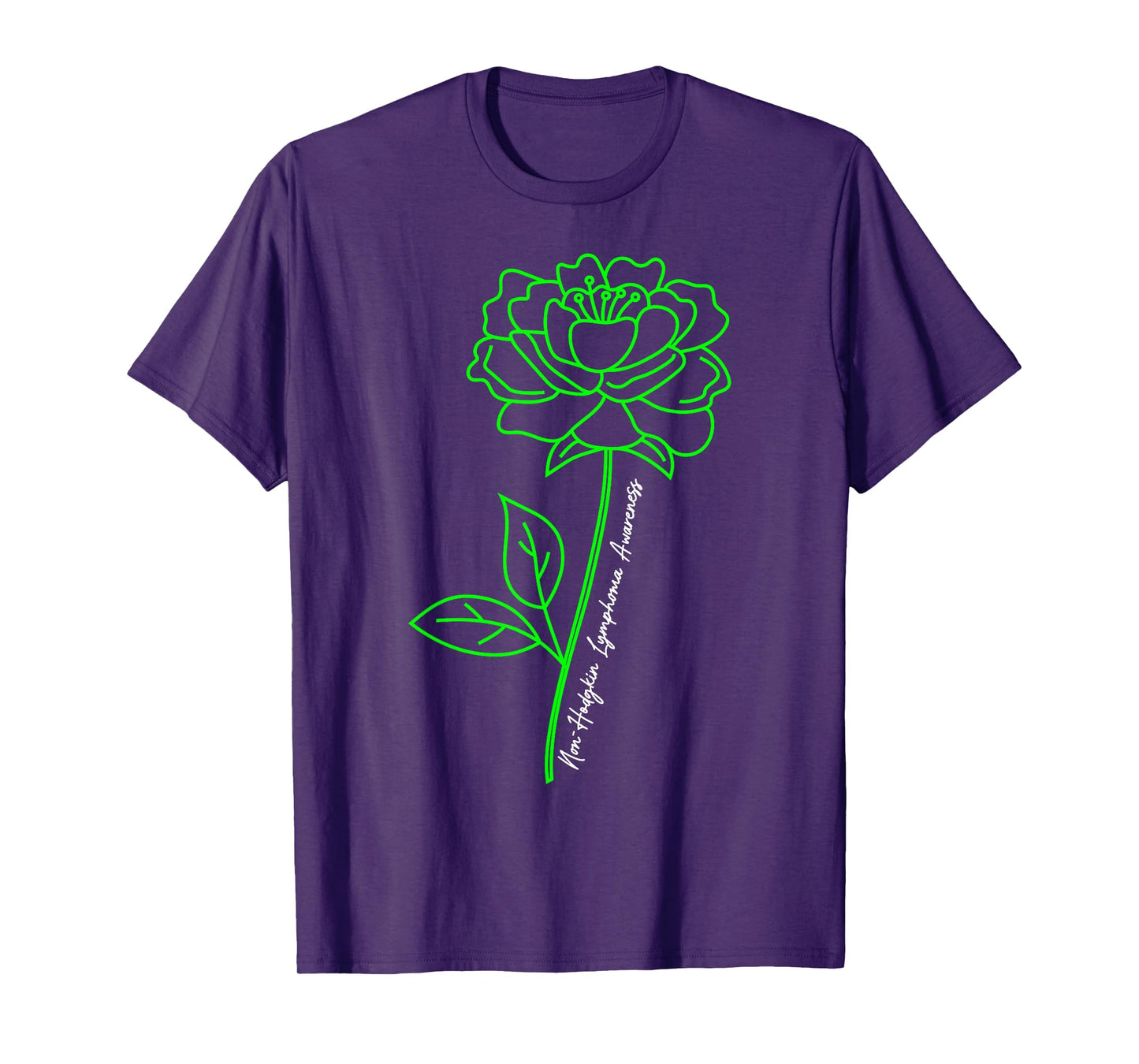 Non-Hodgkin Lymphoma Awareness Beat Cancer Chemotherapy T-Shirt