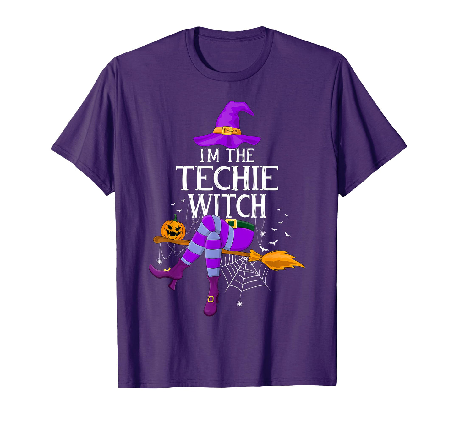 Matching Family Costume I'm The Techie Witch Halloween T-Shirt