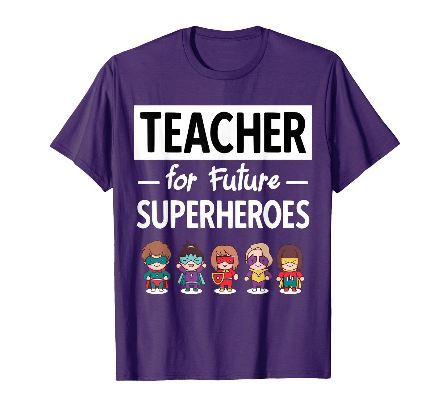 Teacher Superhero Teacher Education Fun T-Shirt