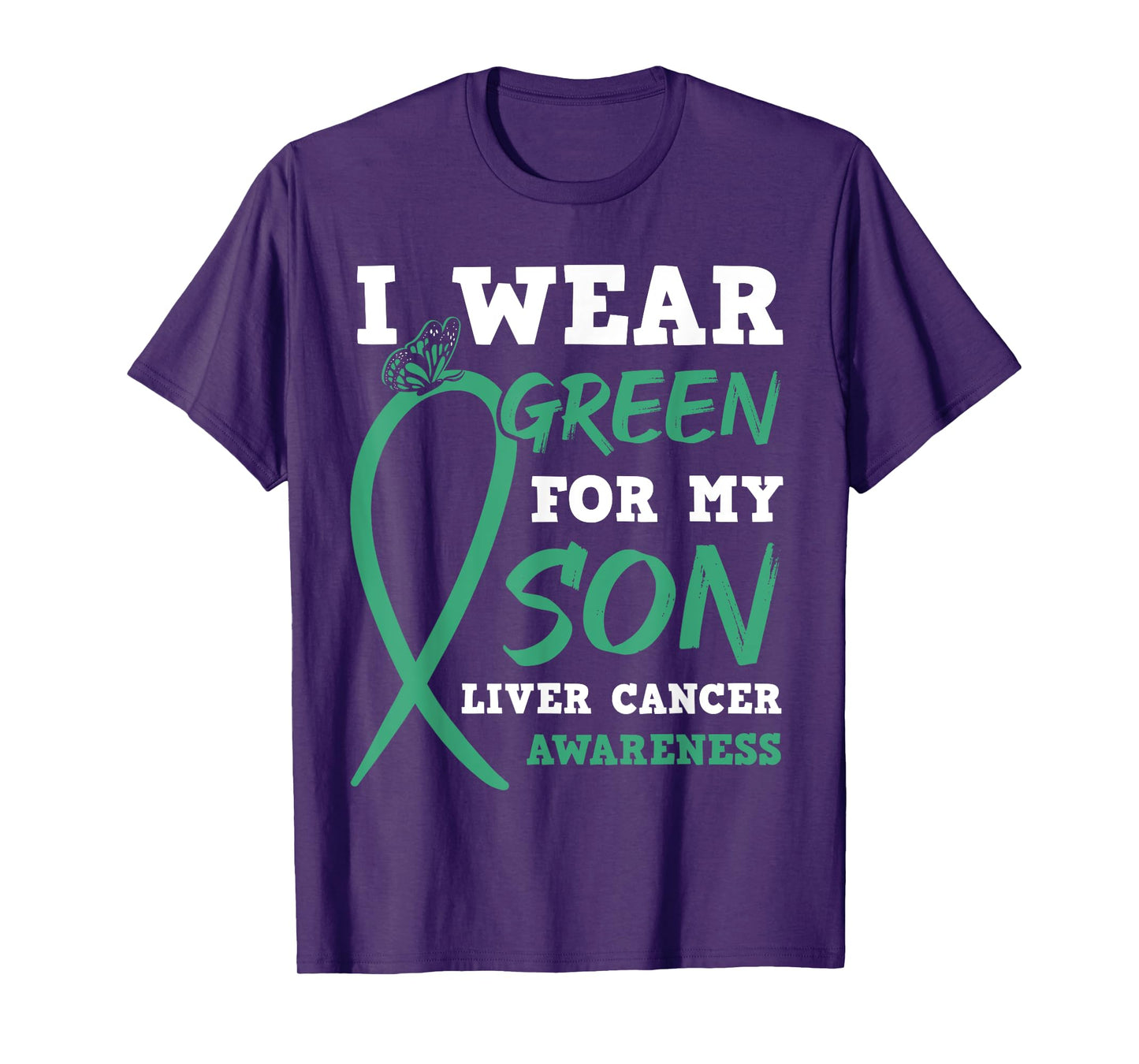 Liver Cancer Awareness Primary Hepatic Mom Dad Parents Gift T-Shirt