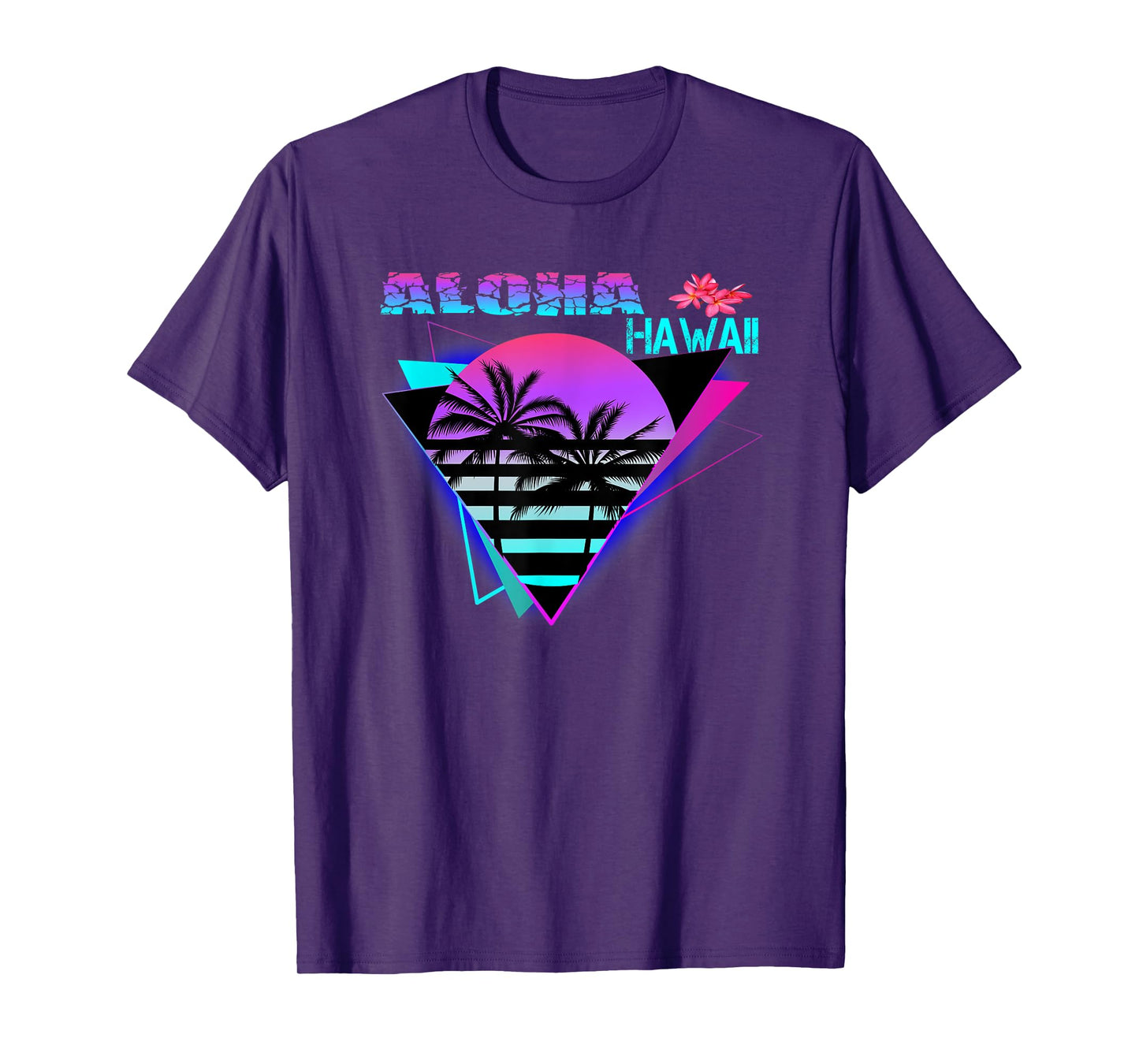 Aloha Hawaii Island Palm Beach T-Shirt for Men Women Kids