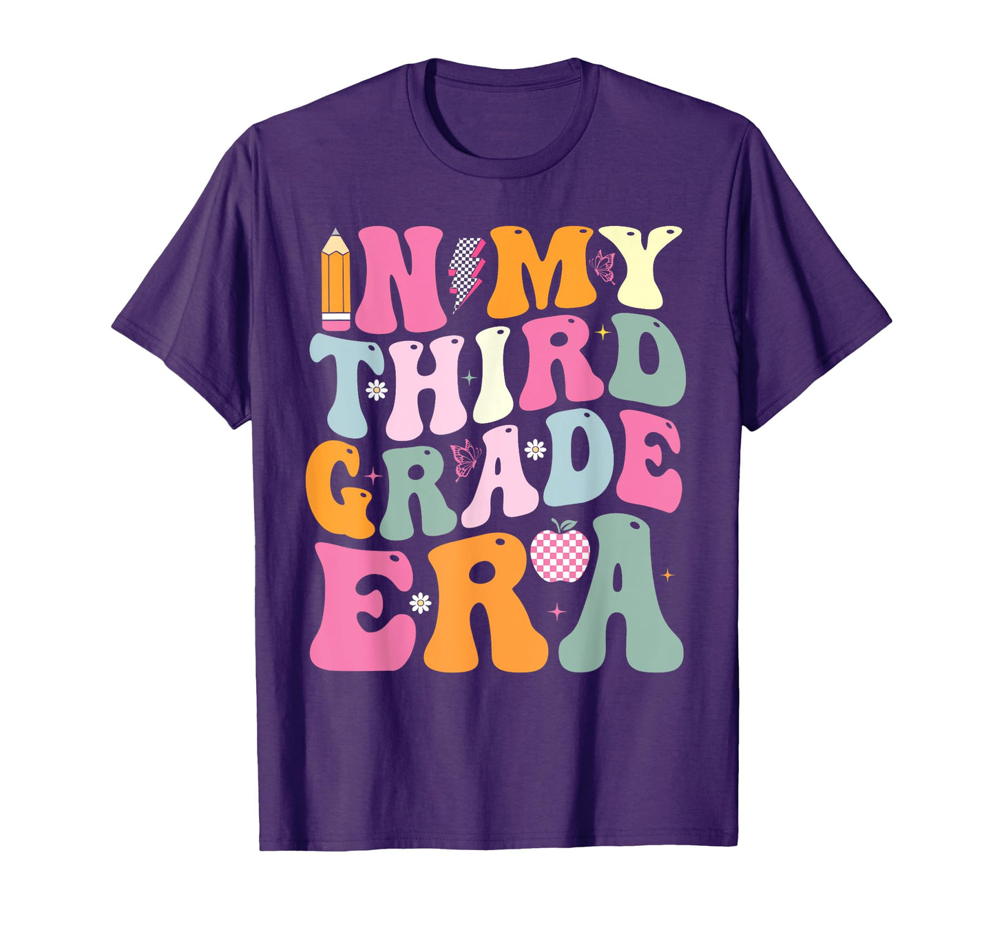 In My Third Grade Era 3rd Grade Girls Teacher Back To School T-Shirt