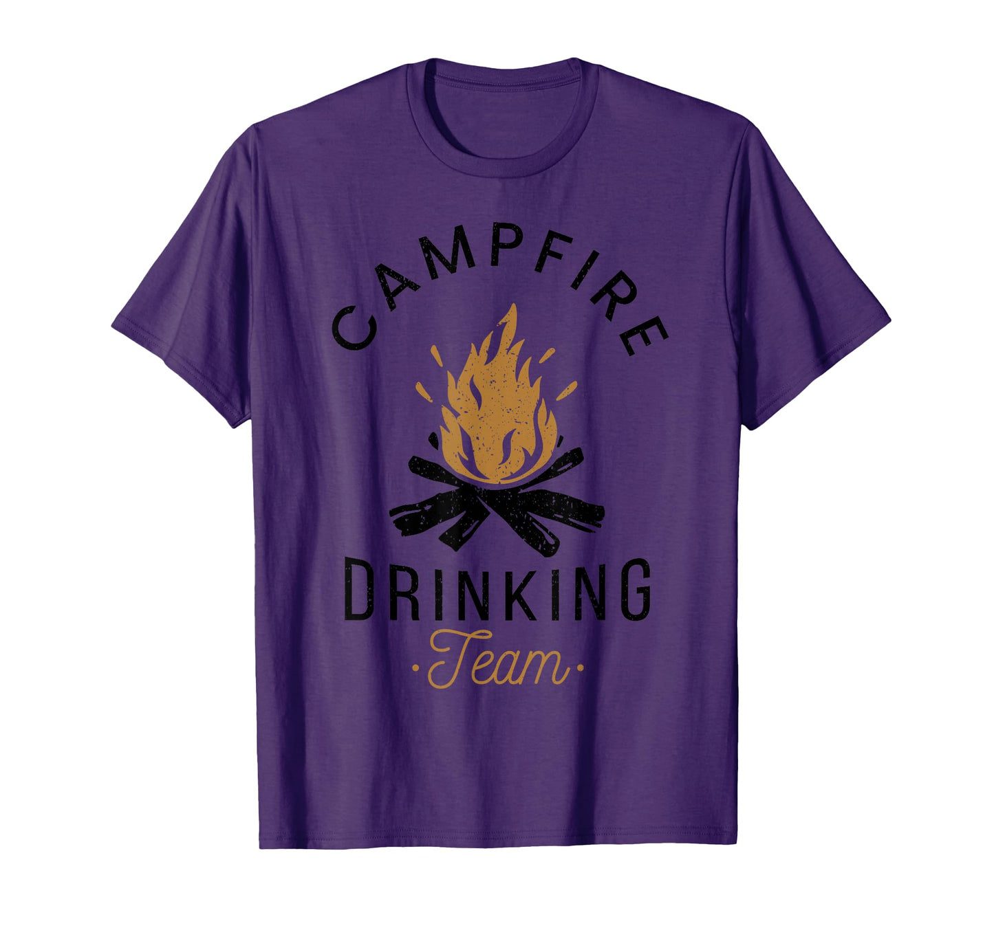 Campfire Drinking Team Camp Lovers Scout Camper T-Shirt