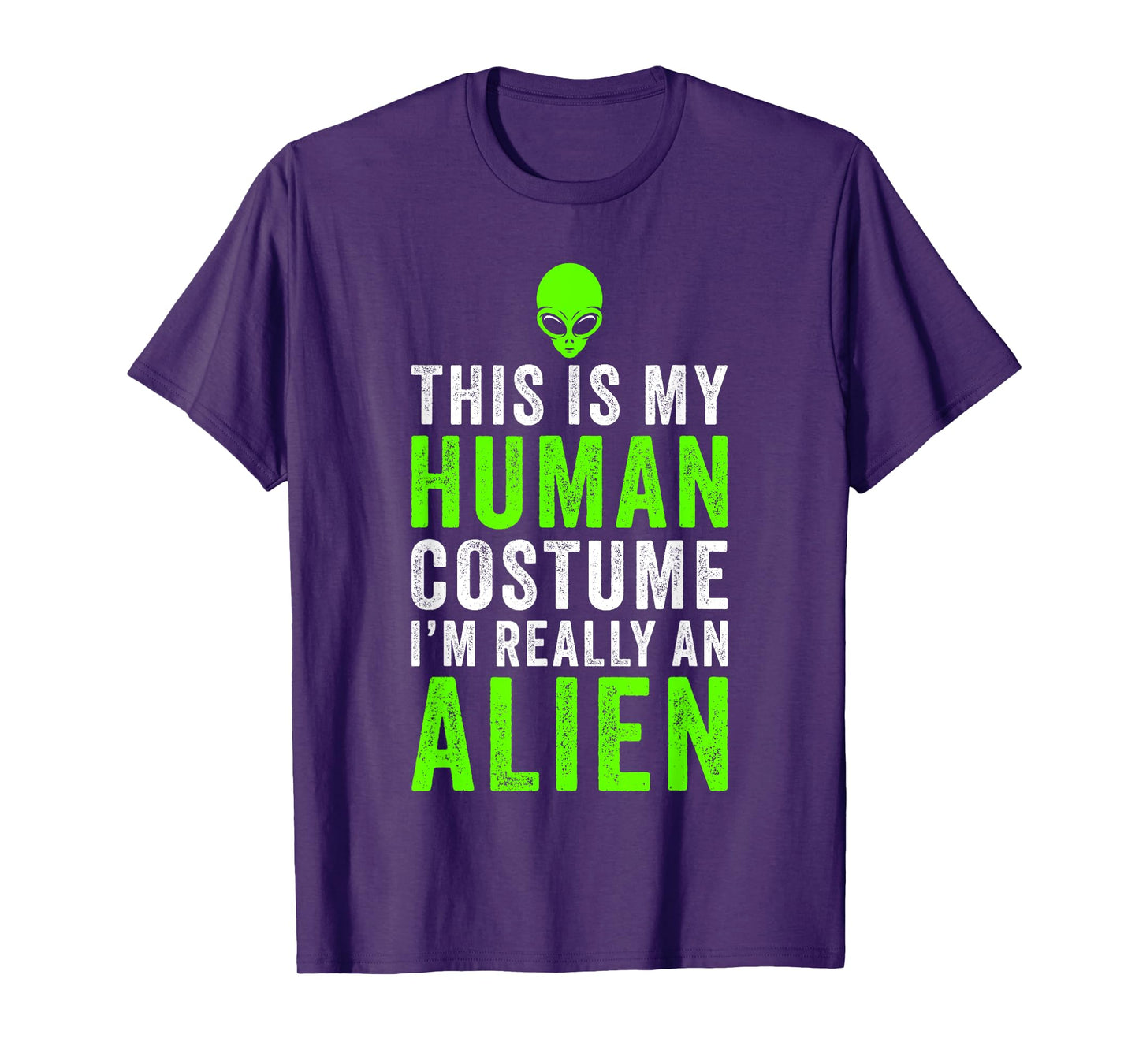 Alien Costume Halloween Funny T-Shirt