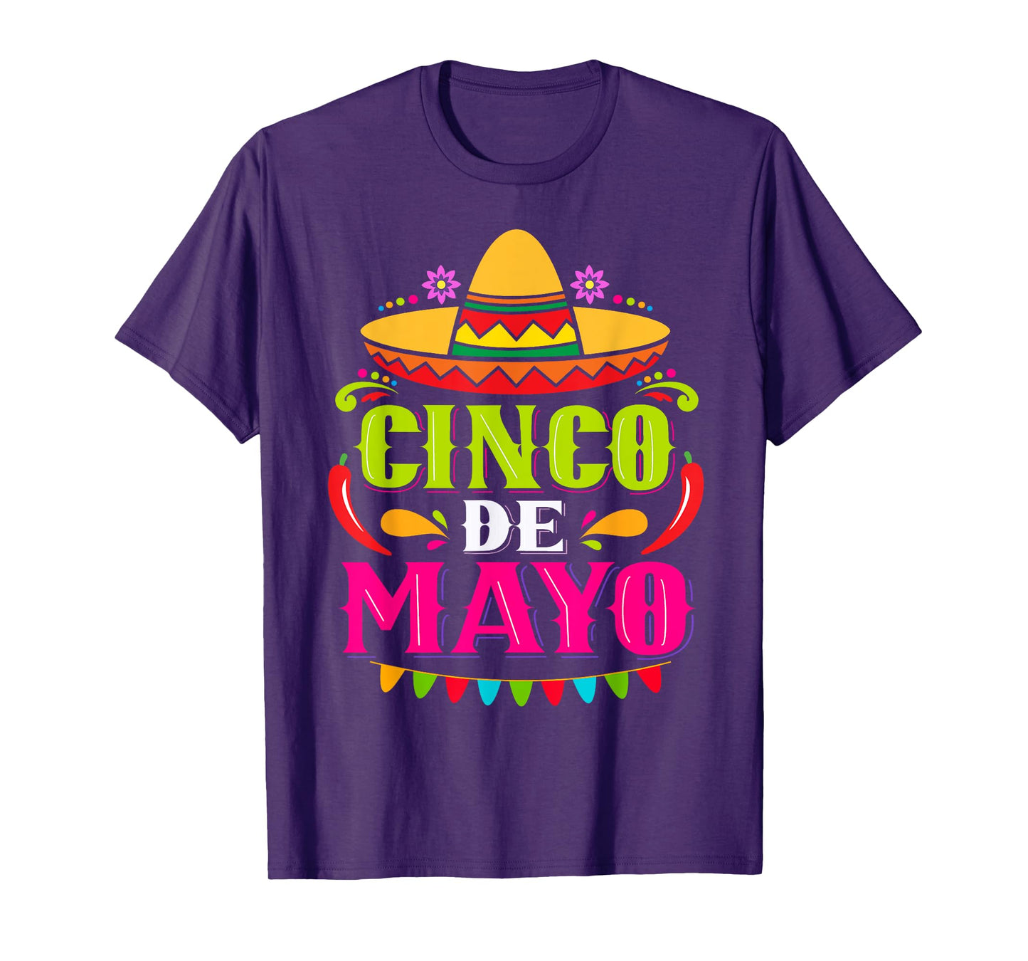 Cinco De Mayo Shirt Men Women Mexican Fiesta 5 De Mayo T-Shirt