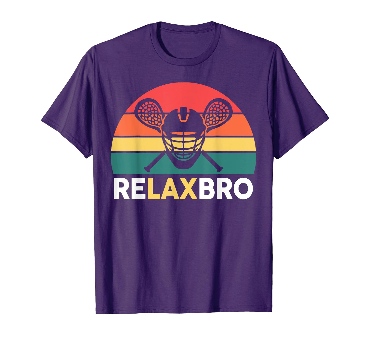 Lacrosse-Shirt Relaxbro Funny Lacrosse Lax Boys Youth Men T-Shirt