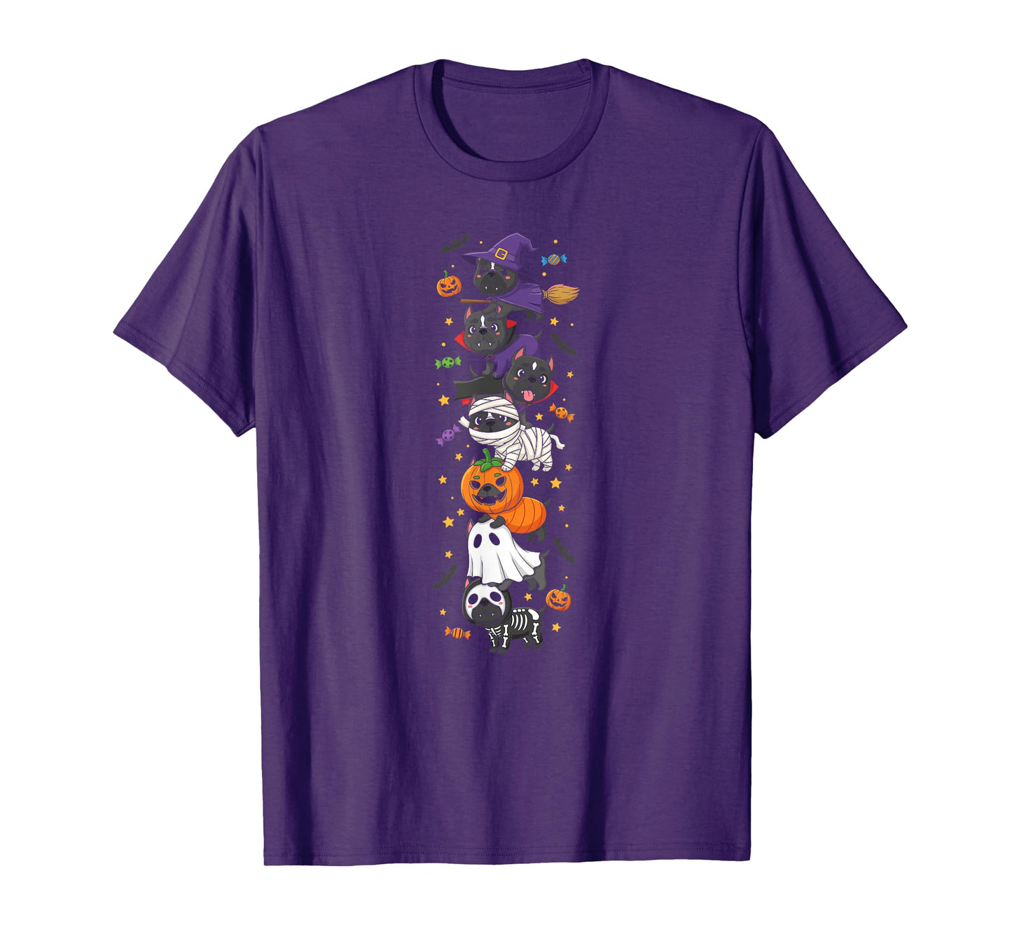 Cane Corso Witch Vampire Ghost Halloween Kids Mens Womens T-Shirt