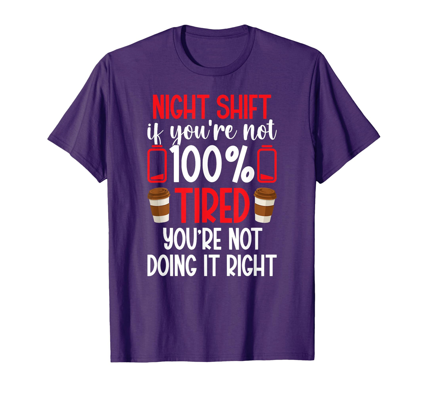 Night Shift Certified Nursing Assistant Night Shift CNA T-Shirt