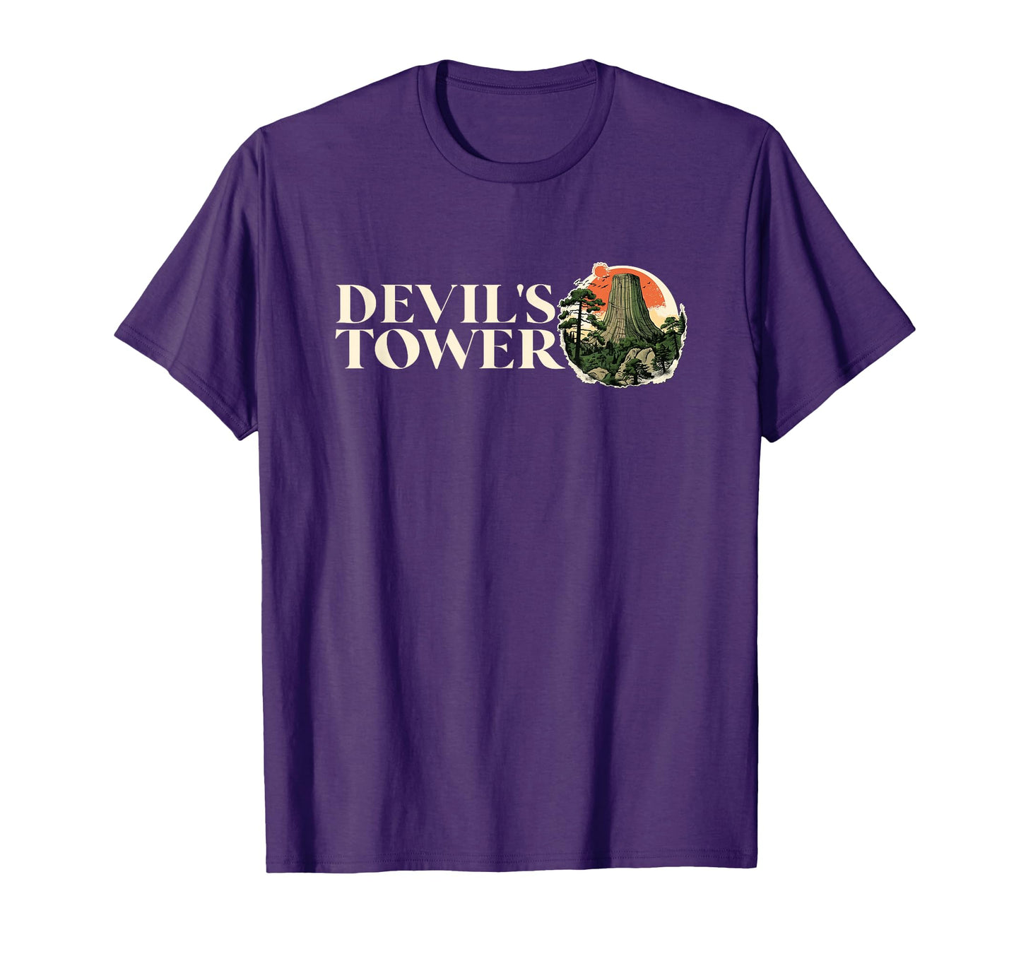 Devils Tower Tshirt - Devils Tower T-Shirt