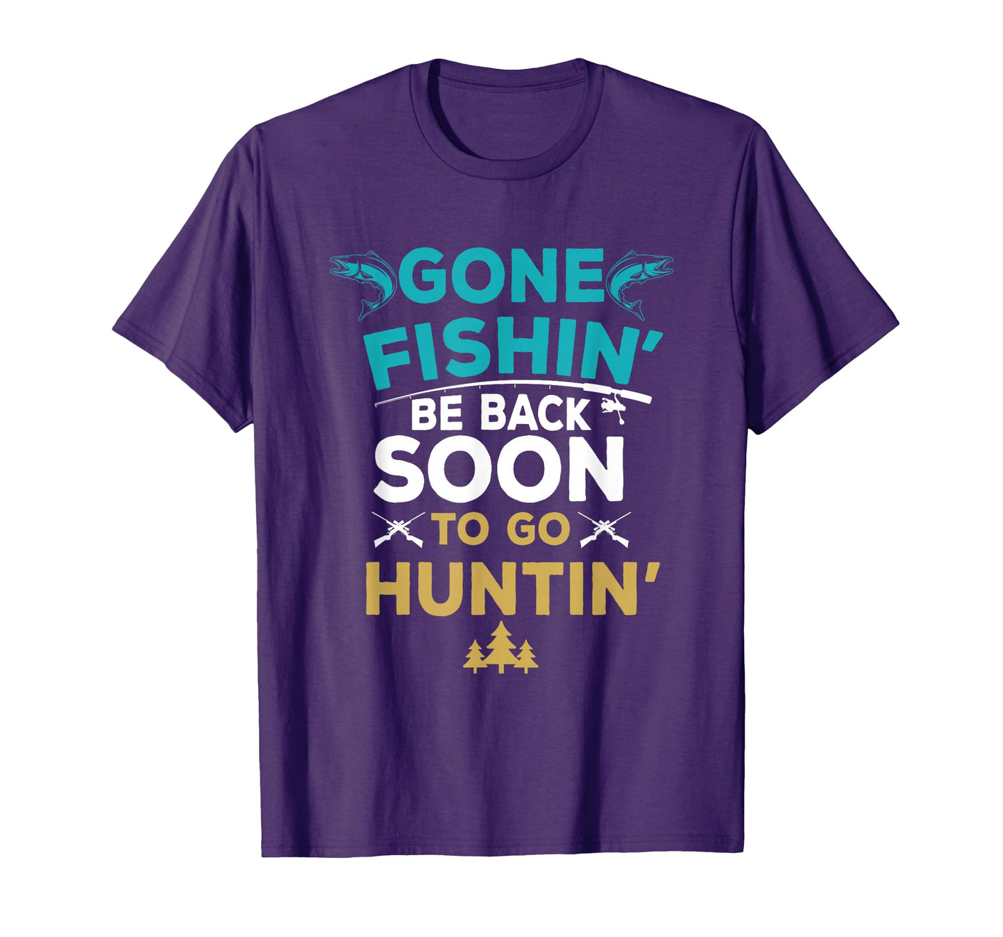 Funny Fishing Hunter Hunting Fisherman Gift T-Shirt