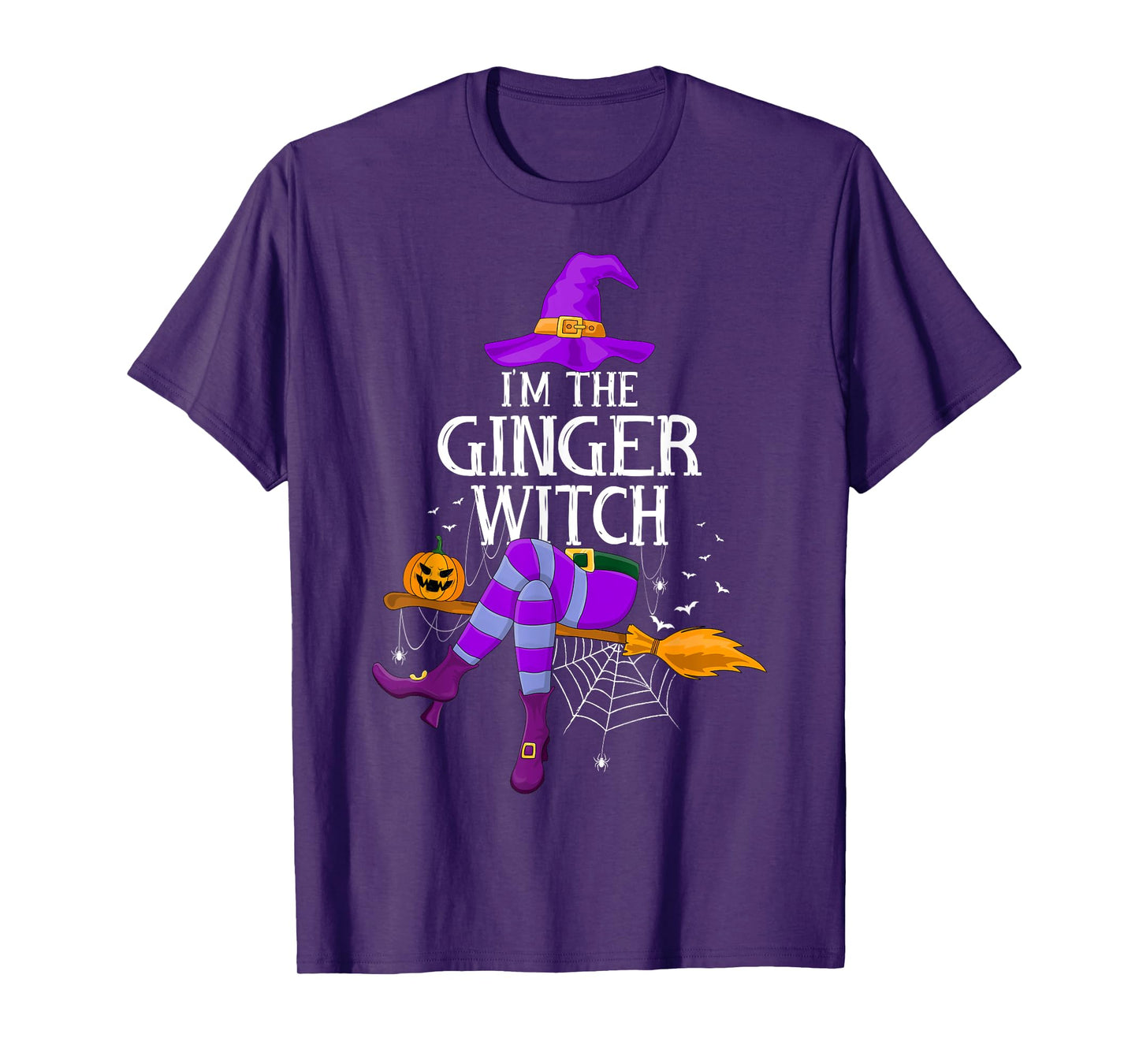 Matching Family Costume I'm The Ginger Witch Halloween T-Shirt