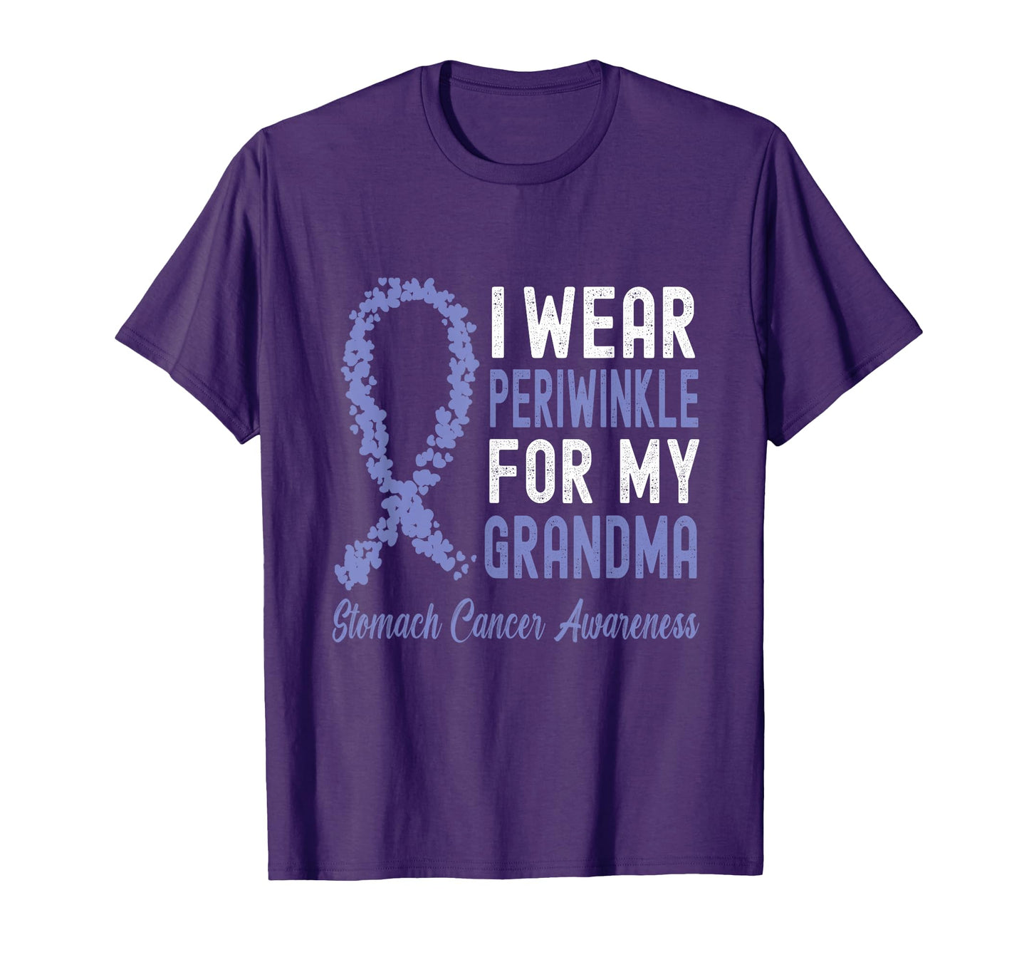 I Wear Periwinkle for My Grandma Stomach Cancer Awareness T-Shirt