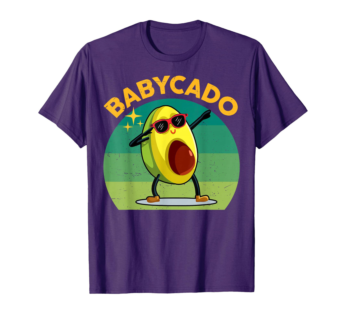 Cute Babycado Dabbing Avocado-Shirt Funny Avocado Kids Boy T-Shirt