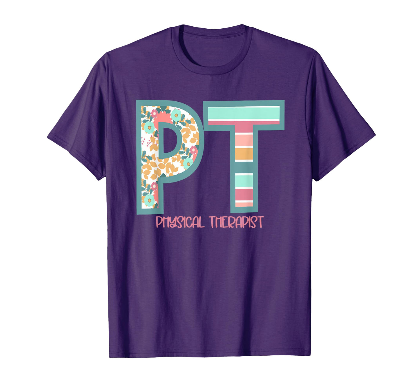 Groovy Physical Therapy PT Physical Therapist Back To School T-Shirt