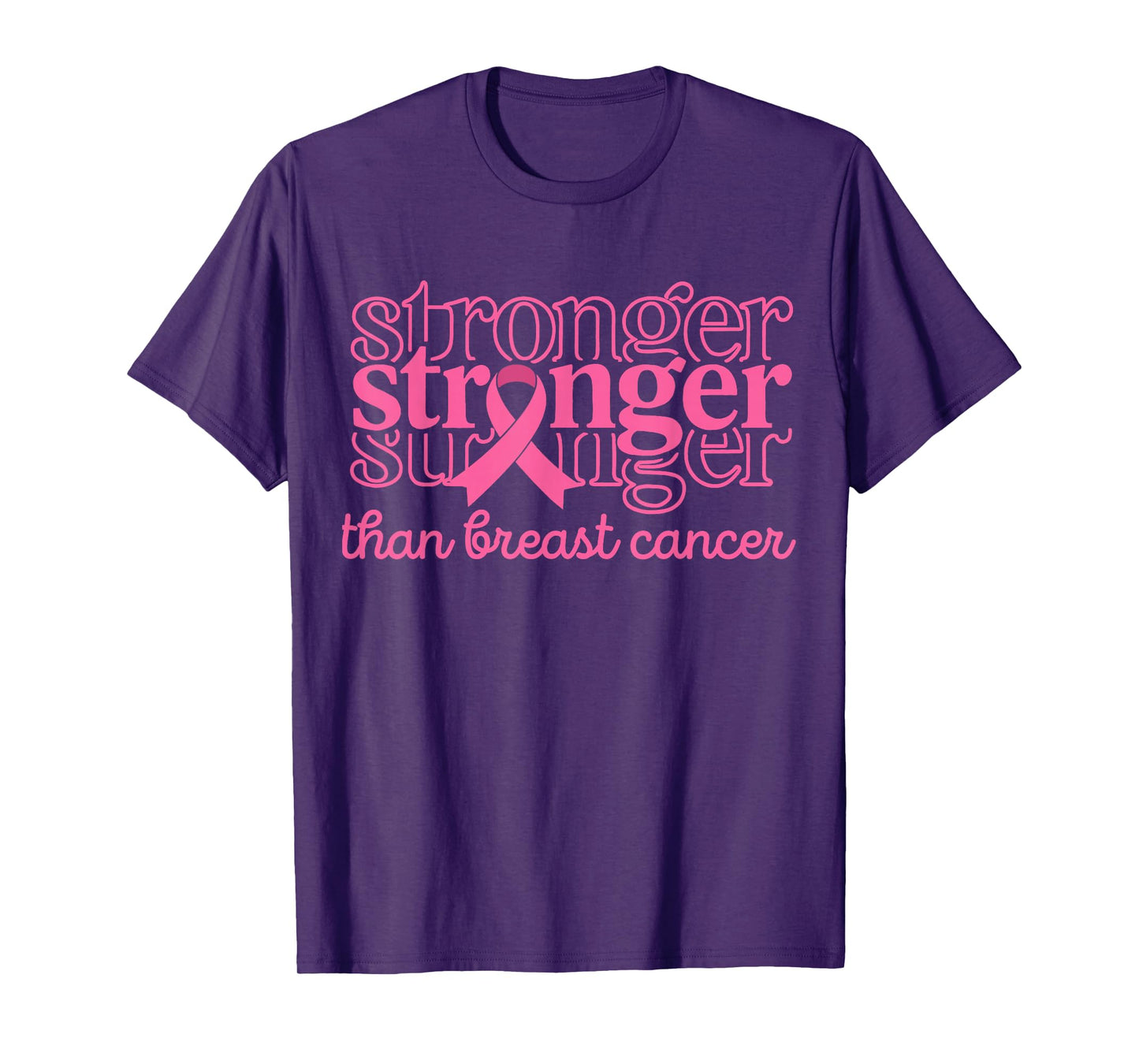 Breast Cancer Warrior - Stronger Than Breast Cancer T-Shirt